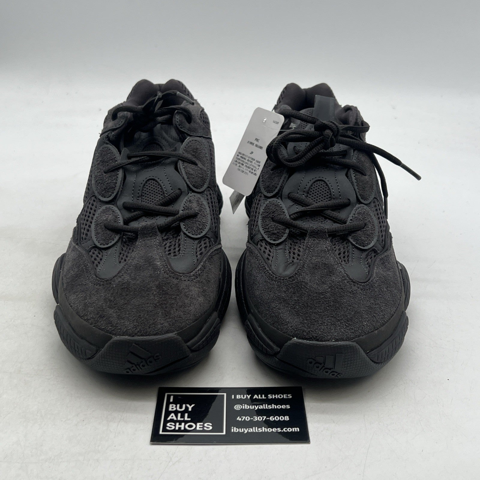 Size 13 - adidas Yeezy 500 Low Utility Black (F36640)