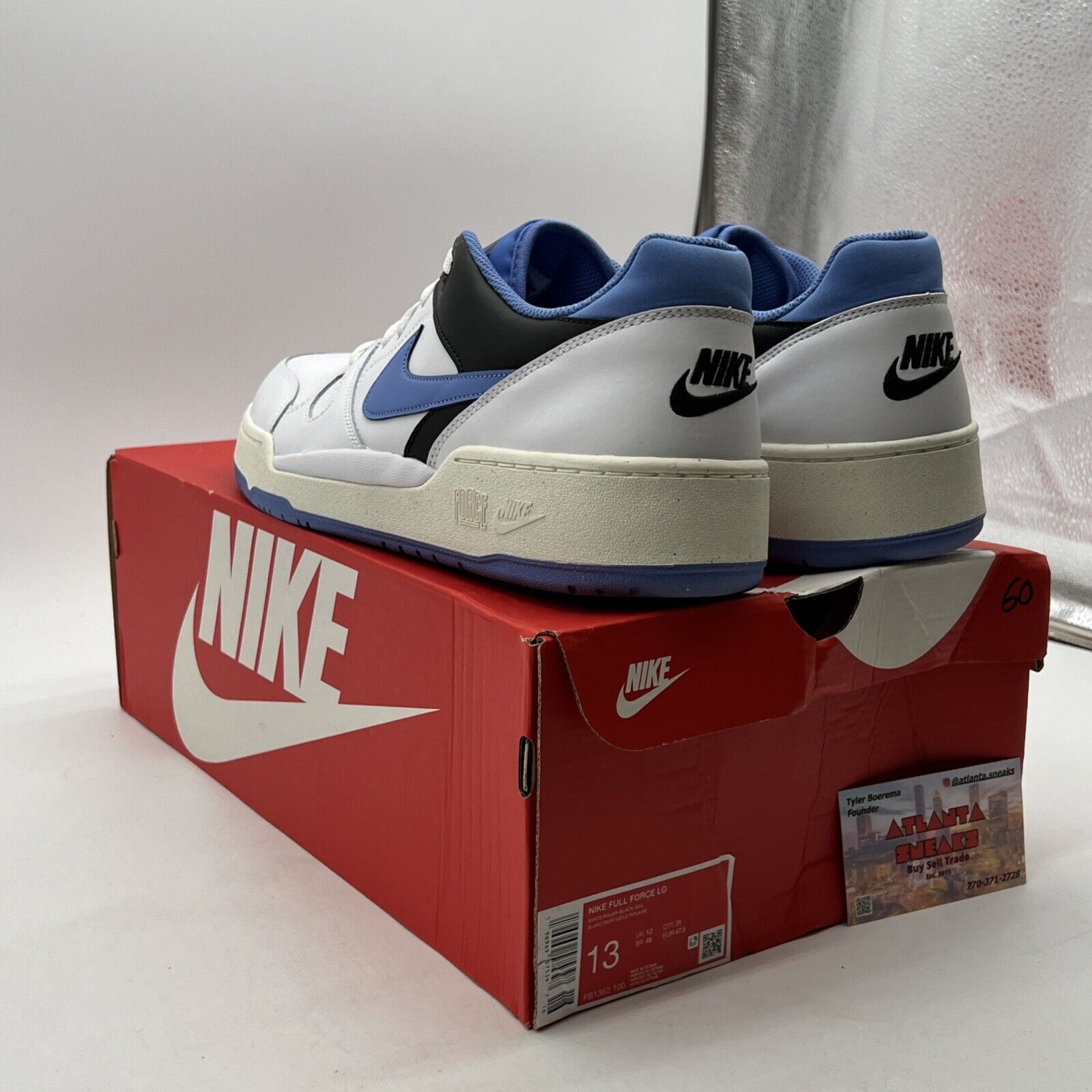 Size 13 - Nike Full Force Low Polar (FB1362-100)