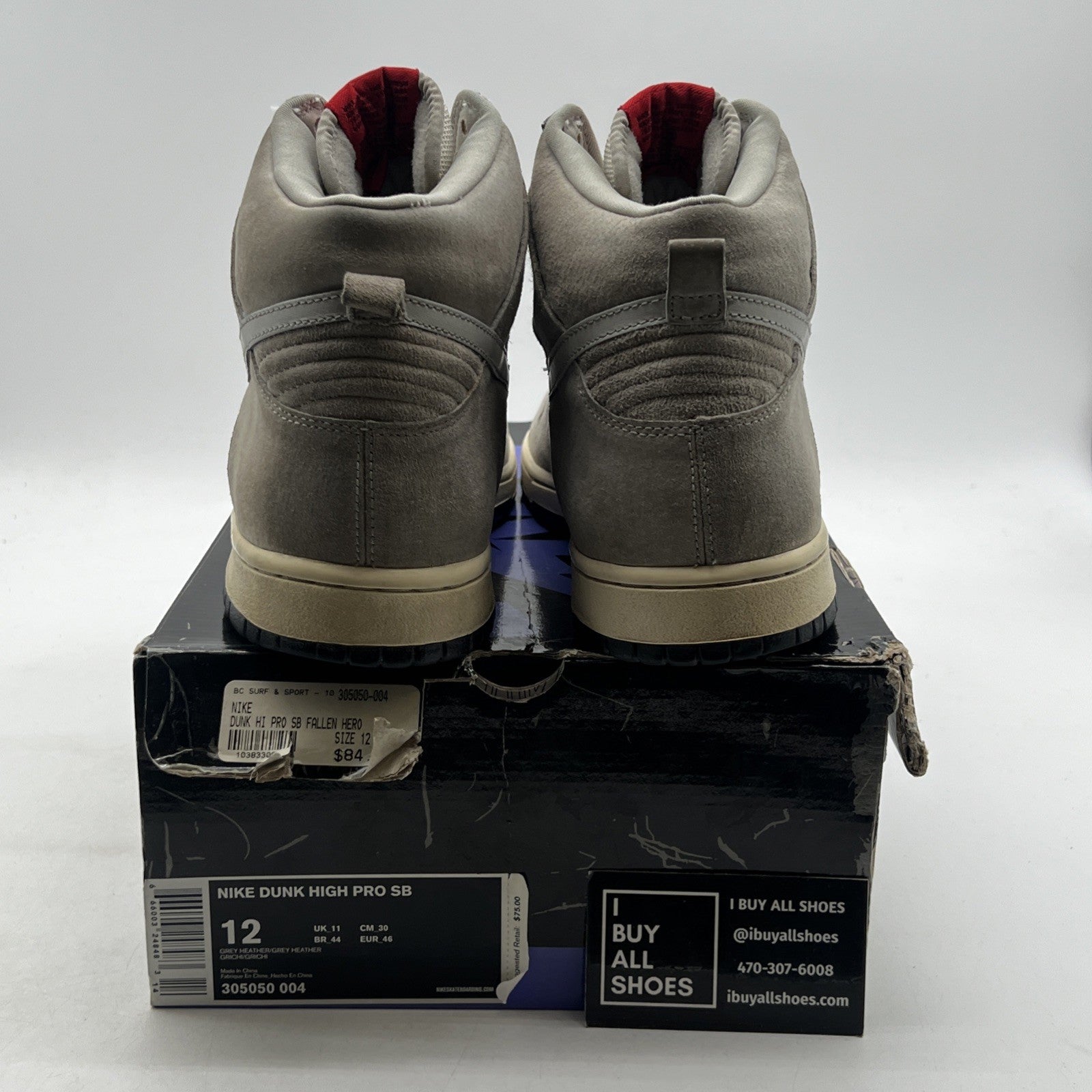 Size 12 - Nike Dunk Pro SB High Pee Wee Herman (305050-004)