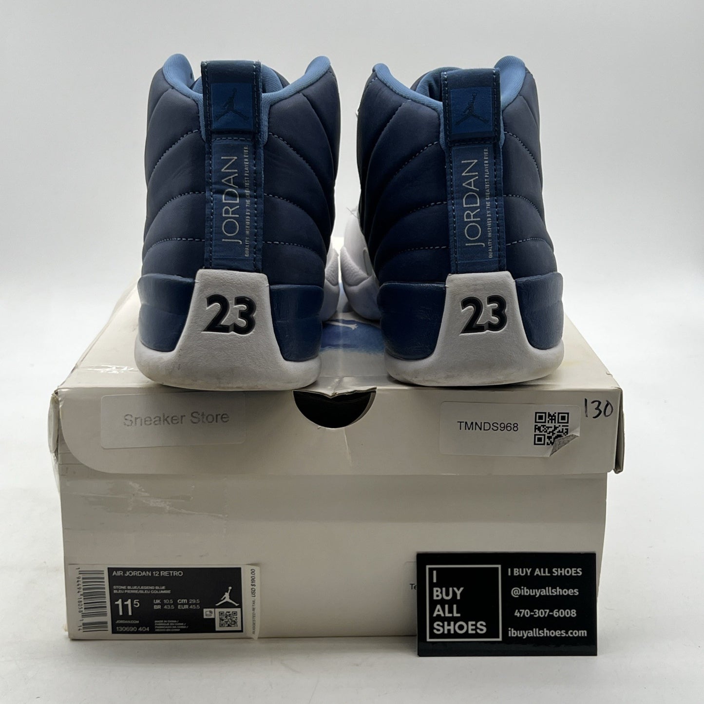 Size 11.5 - Air Jordan 12 Retro Indigo 2020 (130690-404)