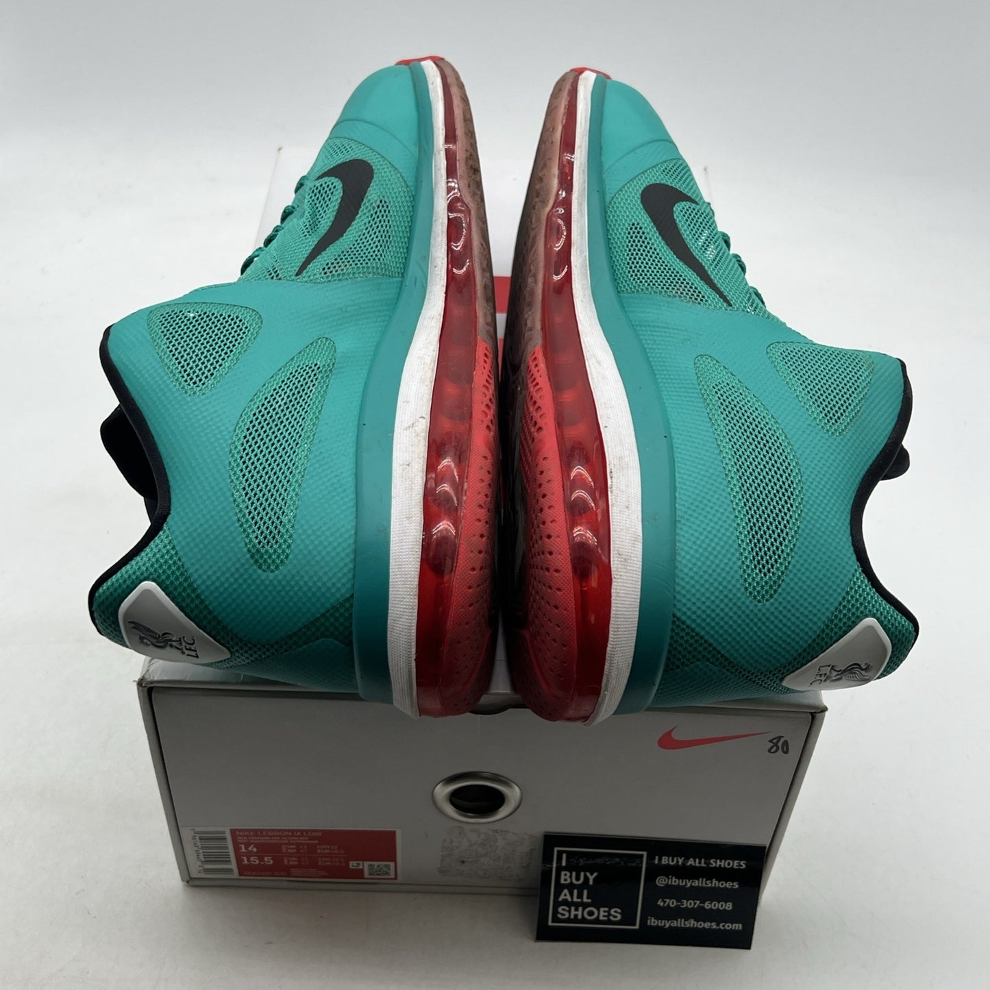 Size 14 - Nike LeBron 9 Low Reverse Liverpool (DQ6400-300)