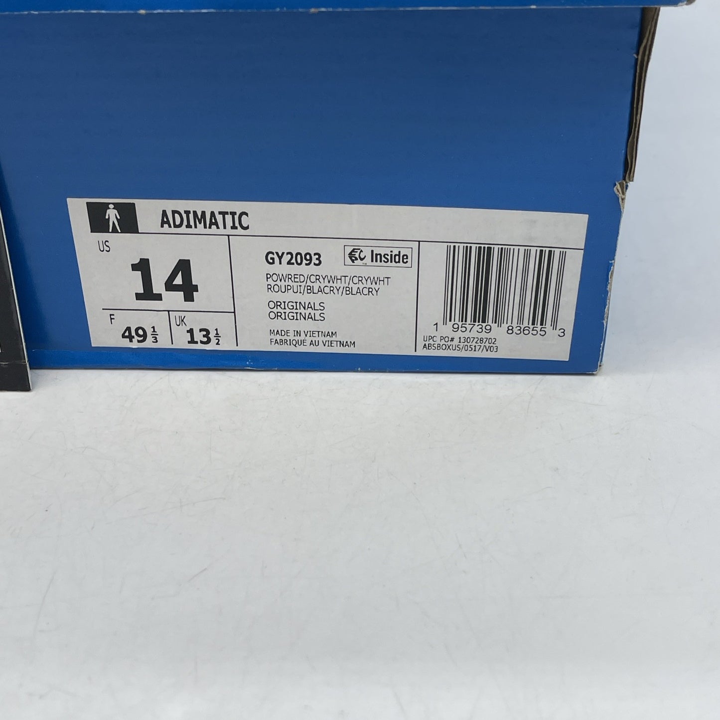 Size 14 - Adidas Adimatic Power Red Black (GY2093)