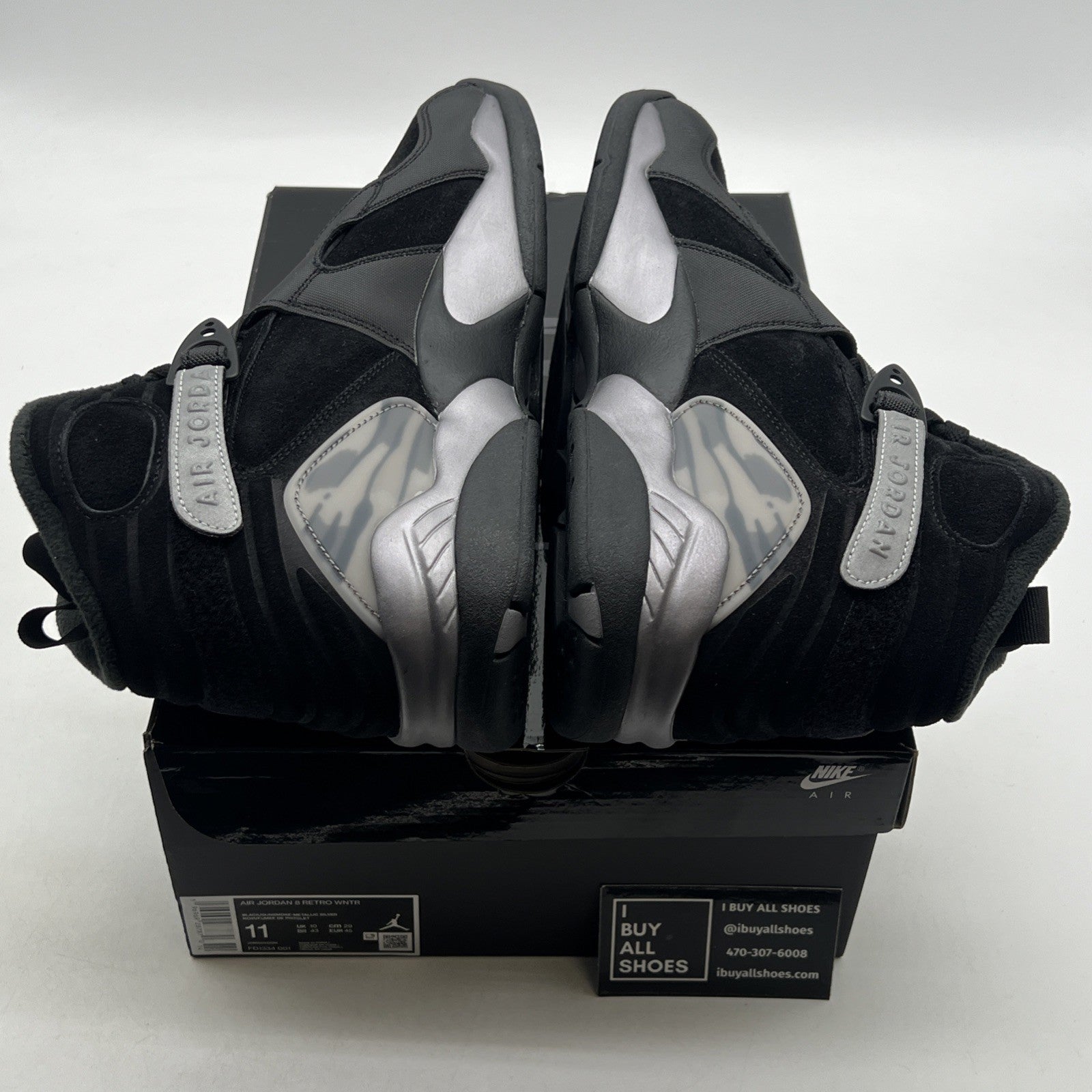 Size 11 - Air Jordan 8 Retro Winterized Gunsmoke (FD1334-001)