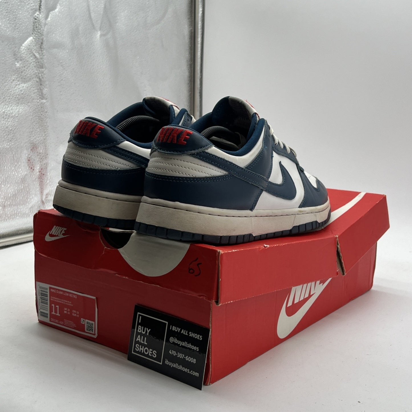 Size 11 - Nike Dunk Low Velarian Blue/White (DD1391-400)
