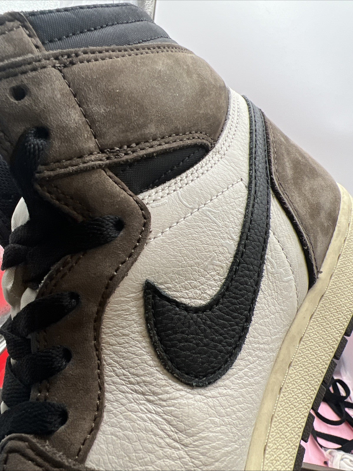 Size 12 - Air Jordan 1 Retro OG x Travis Scott High Mocha (CD4487-100)