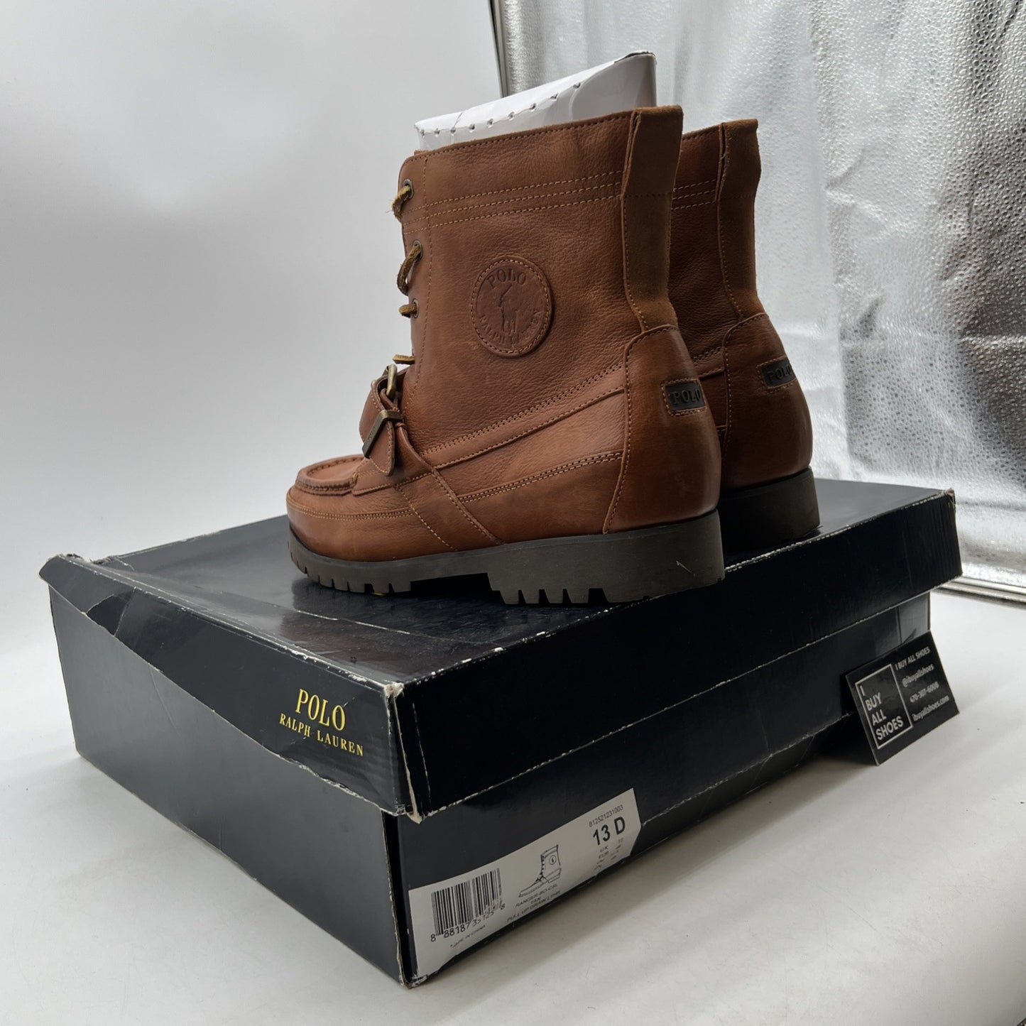 Size 13 - Polo Ralph Lauren Men's Ranger Boots – Tan