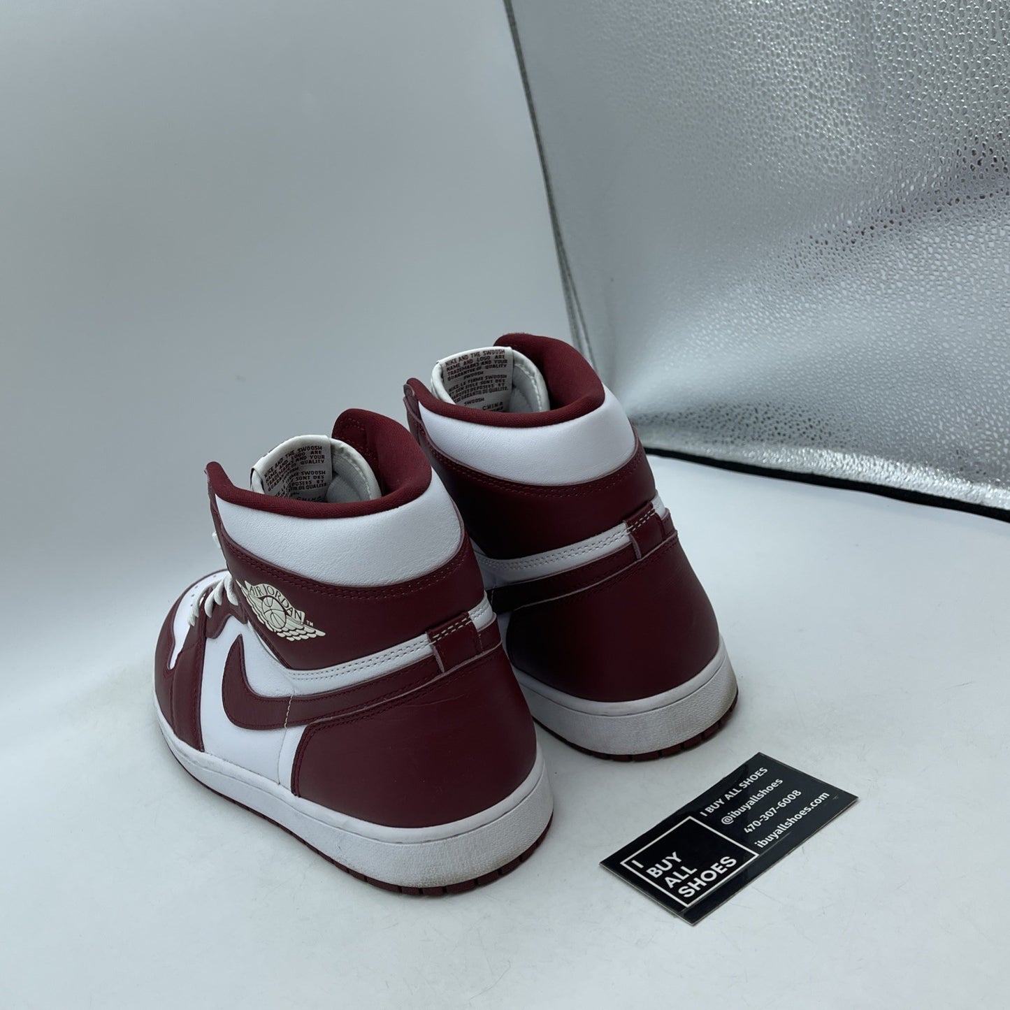 Size 12.5 - Air Jordan 1 Retro OG High Artisanal Red White Leather (DZ5485-160)