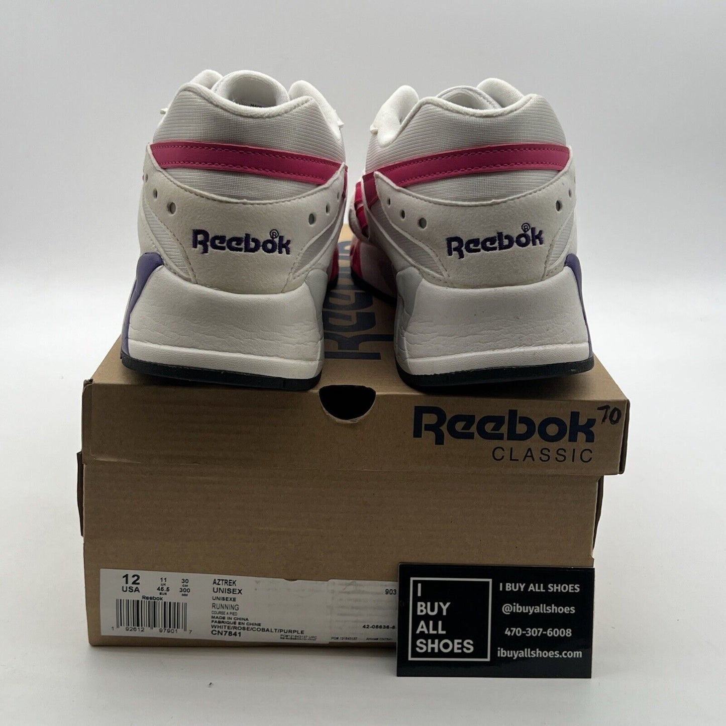 Size 12 - Reebok Aztrek OG Cobalt Rose (CN7841)