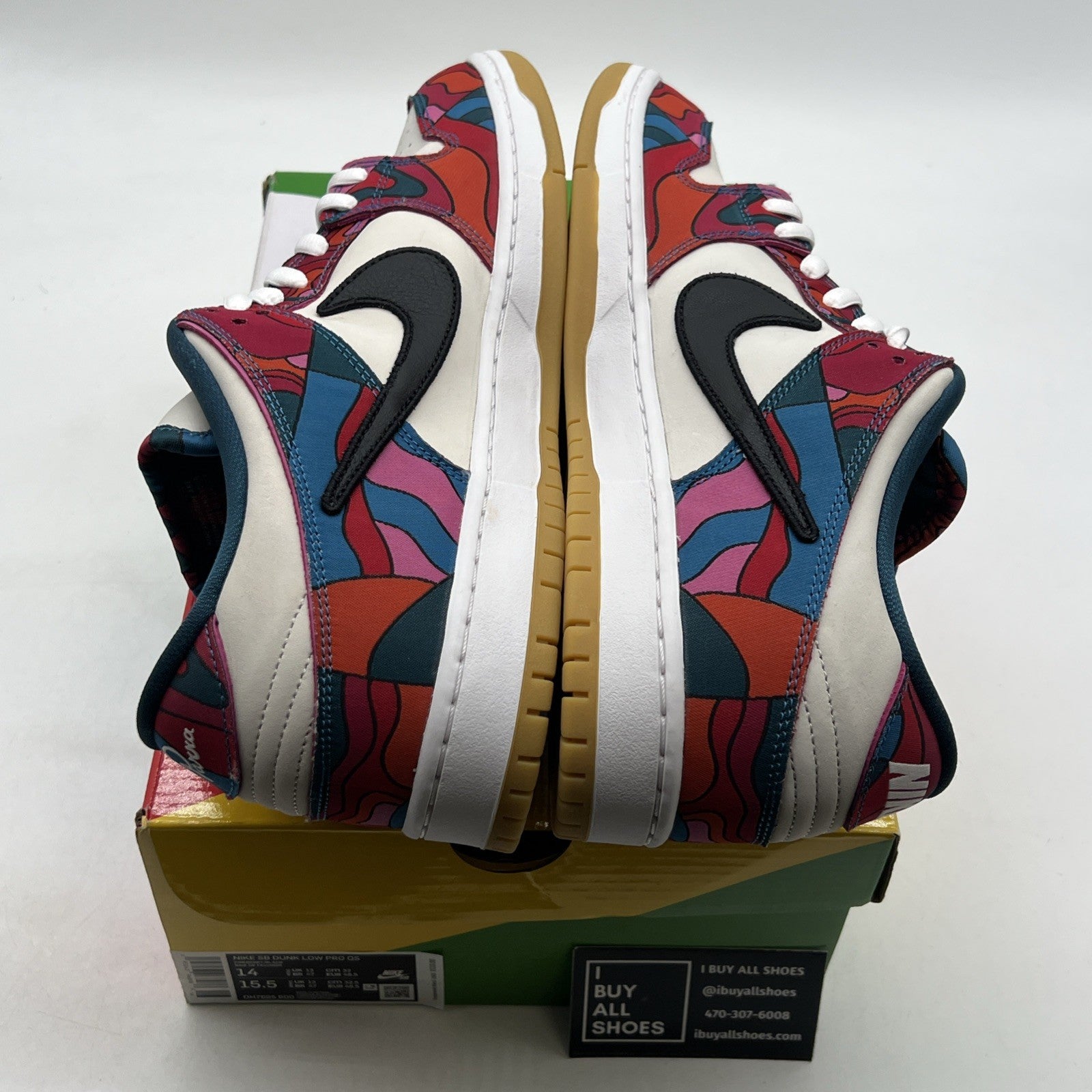 Size 14 - Nike Dunk Low Pro SB x Parra Abstract Art 2021 (DH7695-600)