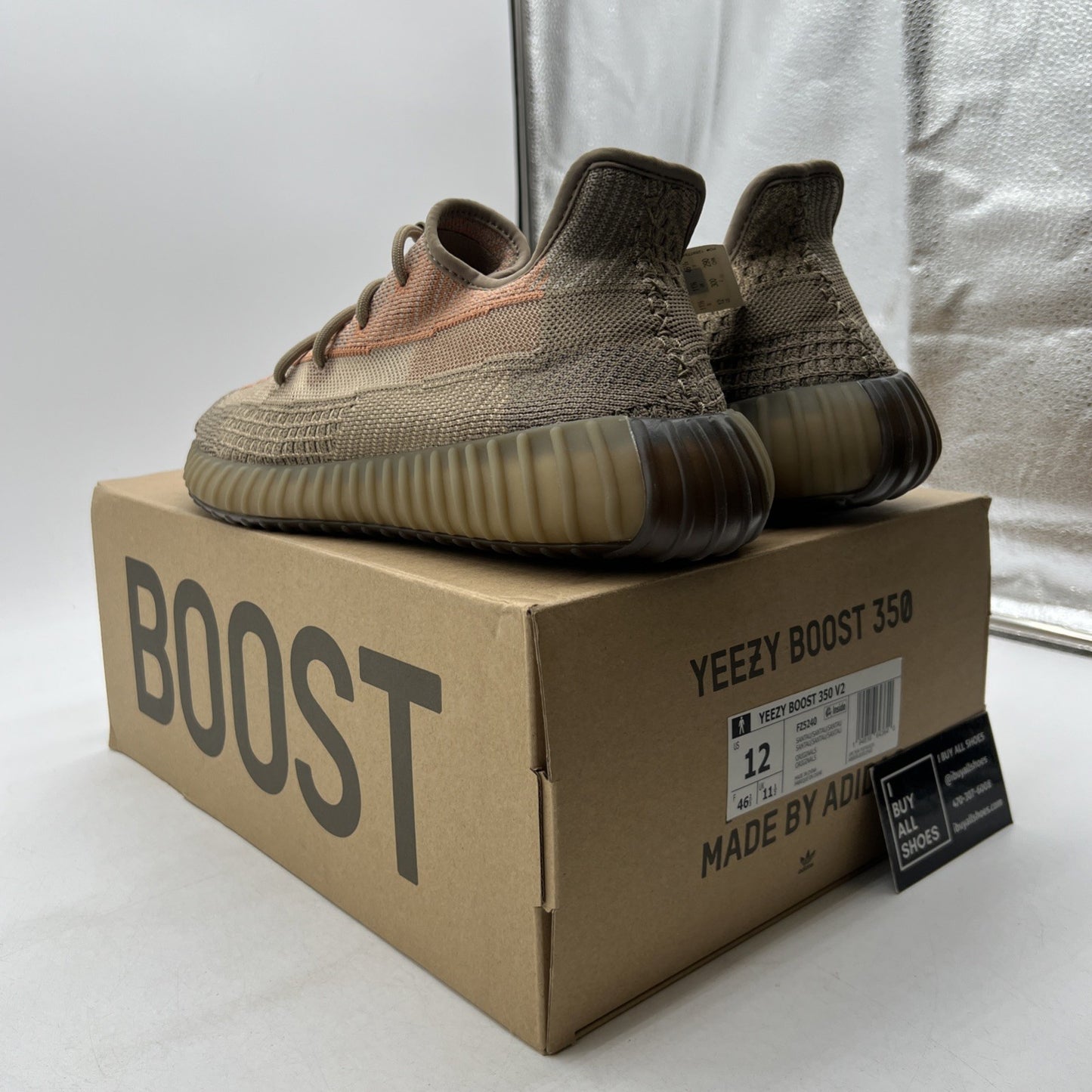Size 12 - Yeezy Boost 350 V2 Sand Taupe (FZ5240)