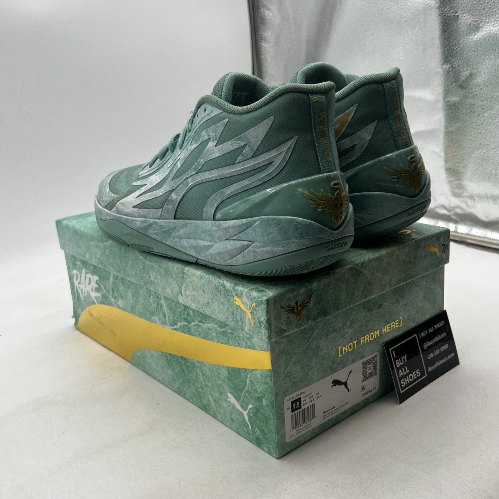Size 9.5 - PUMA MB.02 Jade - (378284-01)
