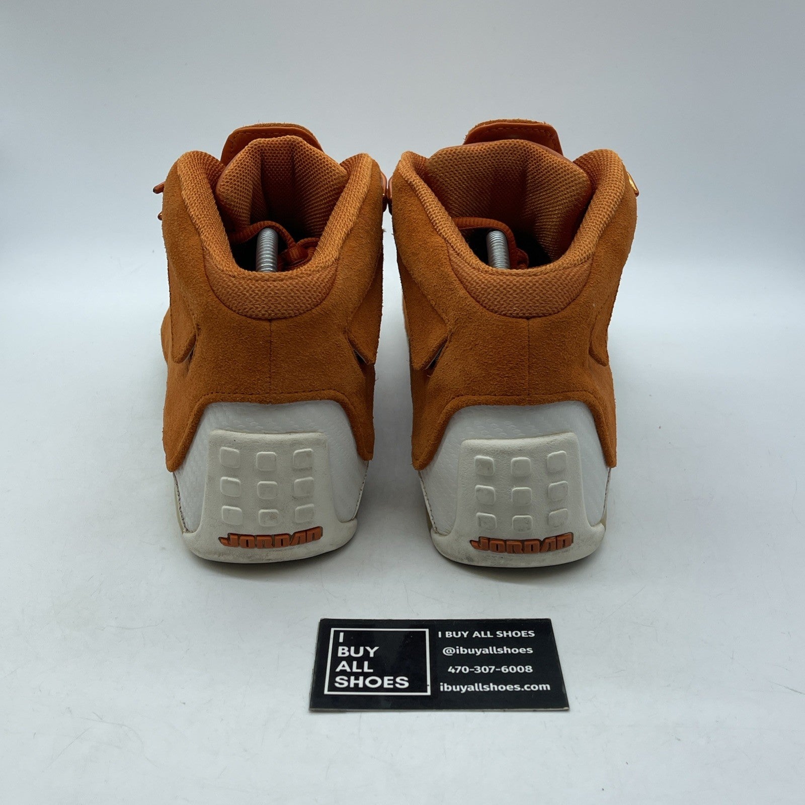 Size 11 - Air Jordan 18 Retro Orange Suede White (AA2494-801)