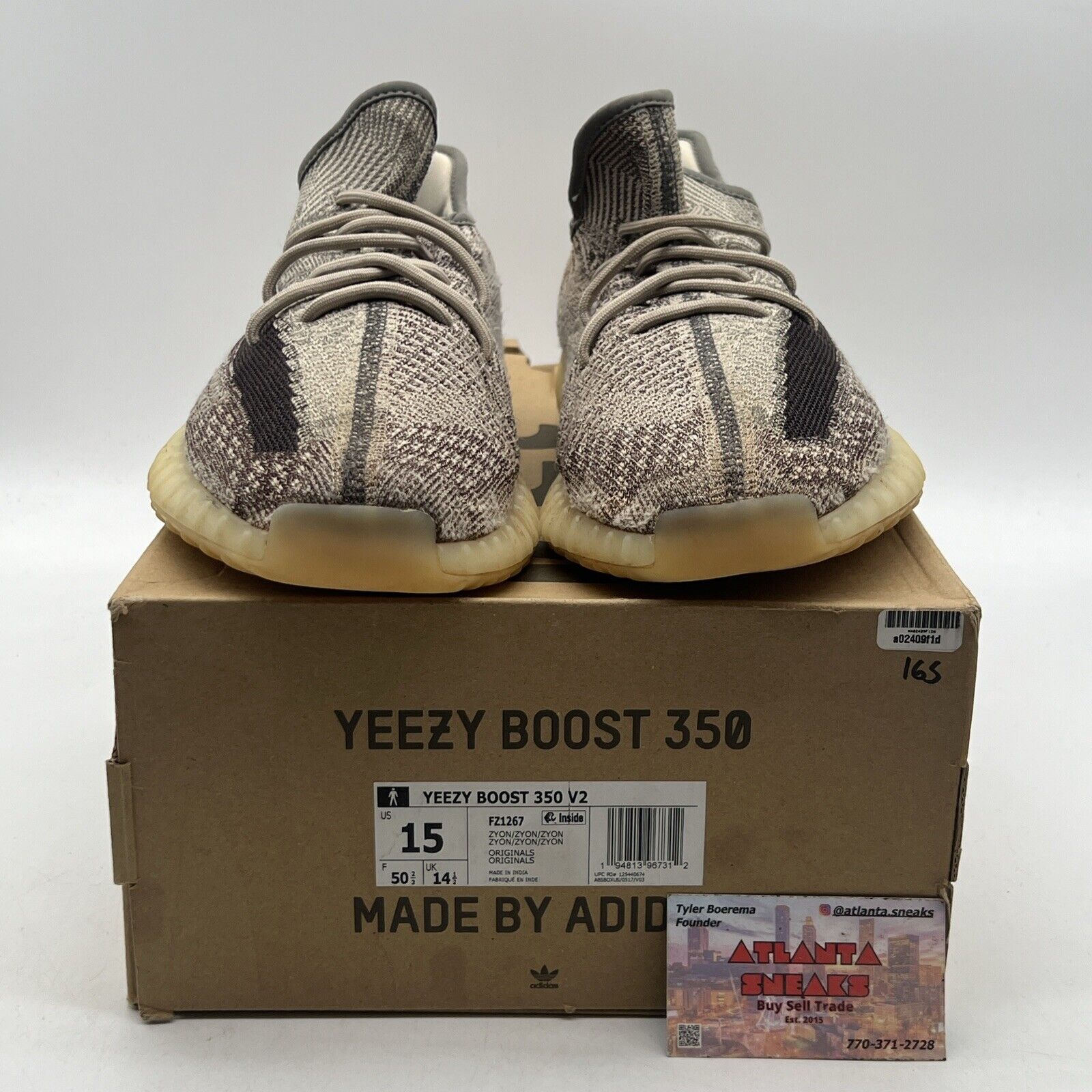 Size 15 - adidas Yeezy Boost 350 V2 Low Zyon Brown (FZ1267)