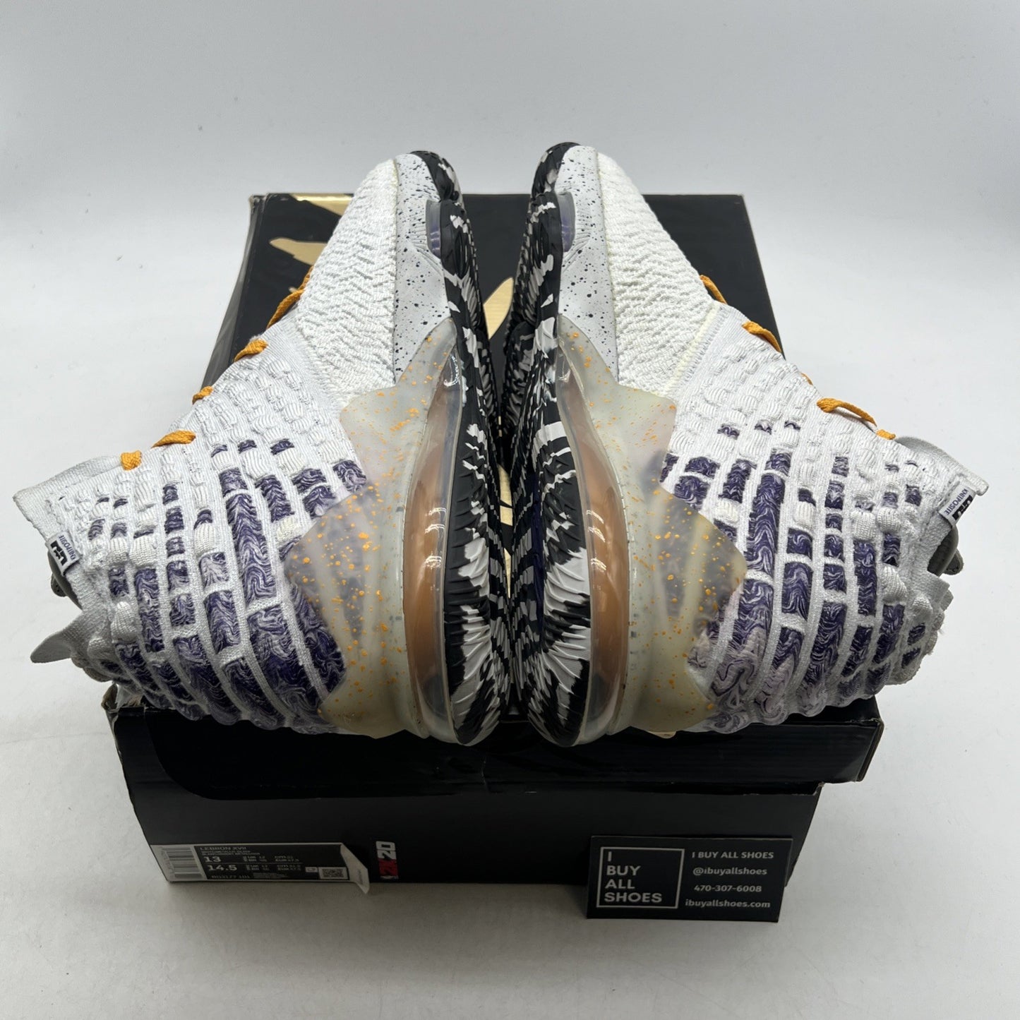 Size 13 -Nike NBA 2K20 x LeBron 17 Gamer Exclusive Bron 2K Playoffs (BQ3177-101)