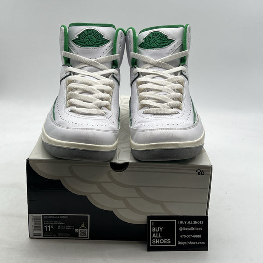 Size 11.5 - Air Jordan 2 Retro Lucky Green (DR8884-103)