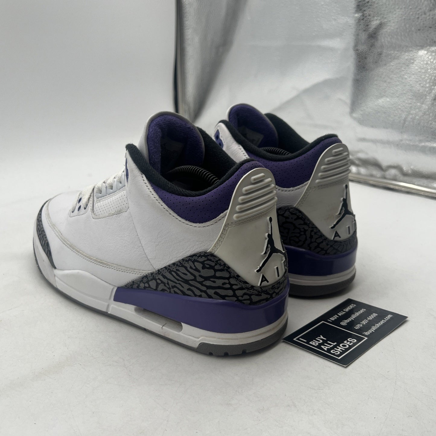Size 9.5 - Air Jordan 3 Retro Mid Dark Iris (CT8532-105)