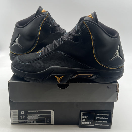 Size 13 - Jordan Melo M4 Black - (317154-001)