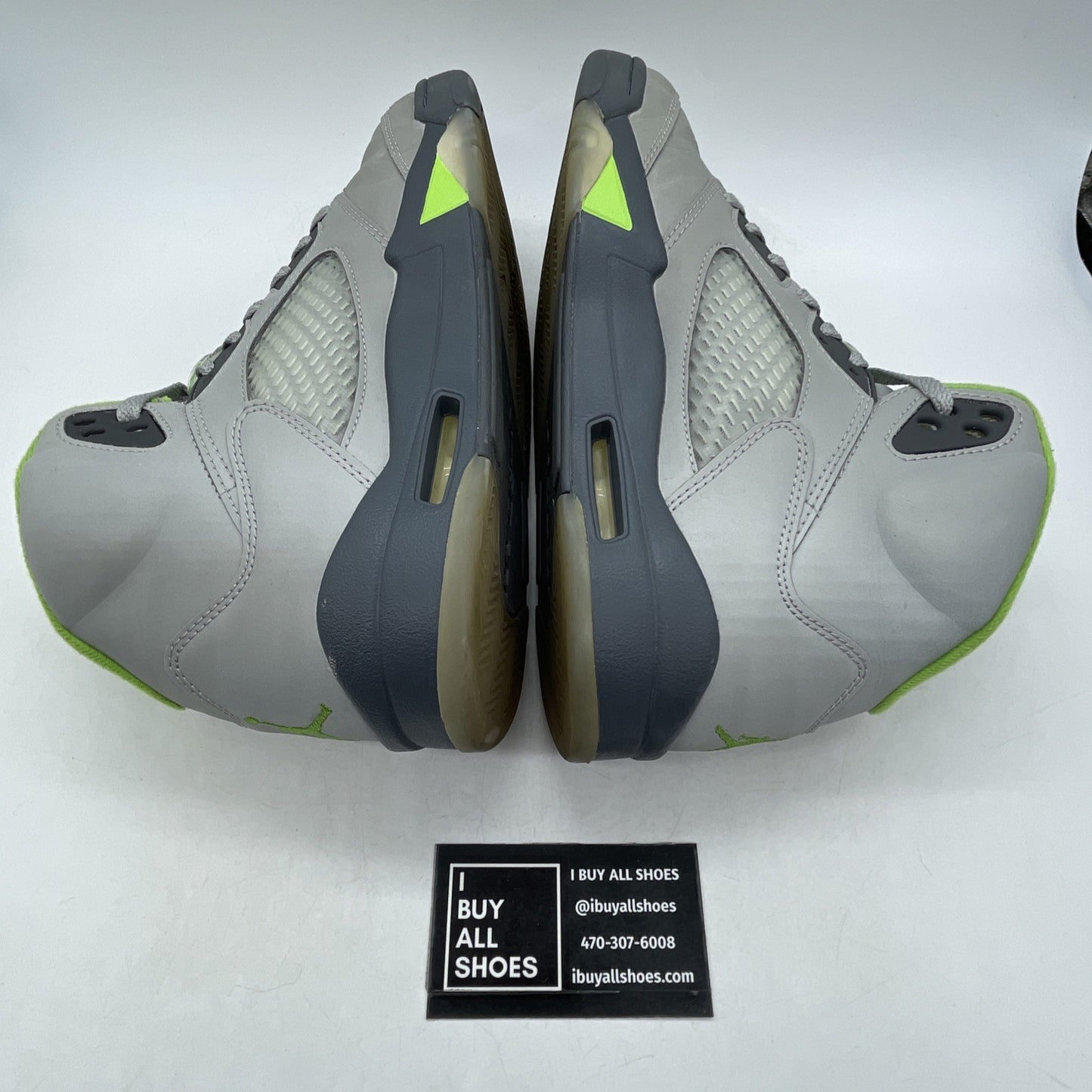 Size 9.5- Air Jordan 5 Retro Green Bean (DM9014-005)