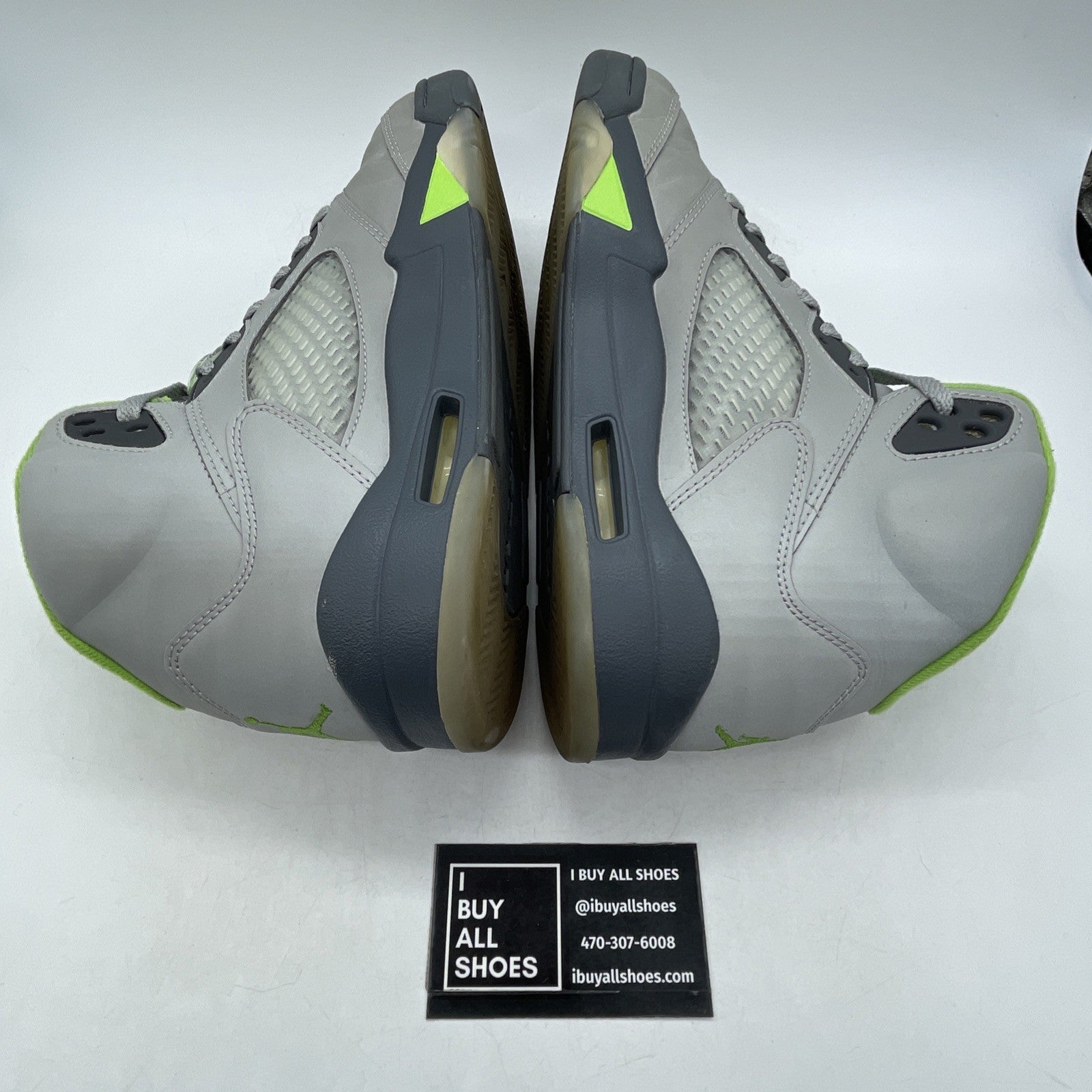 Size 9.5- Air Jordan 5 Retro Green Bean (DM9014-005)