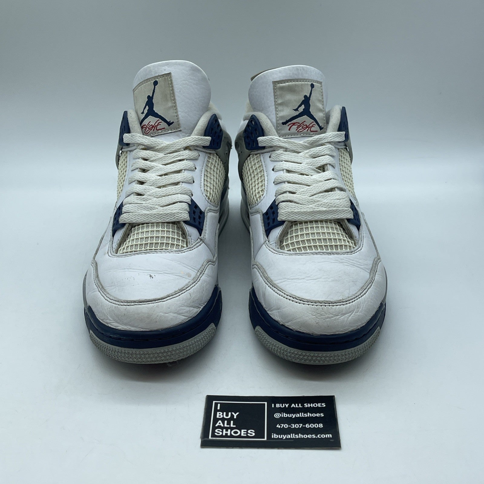 Size 12 - Jordan 4 Retro Mid Midnight Navy (DH6927-140)