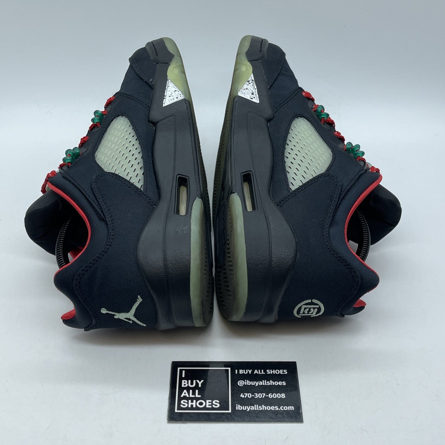 Size 9.5 - Jordan 5 Low x Clot Anthracite Black White Suede (DM4640-036)