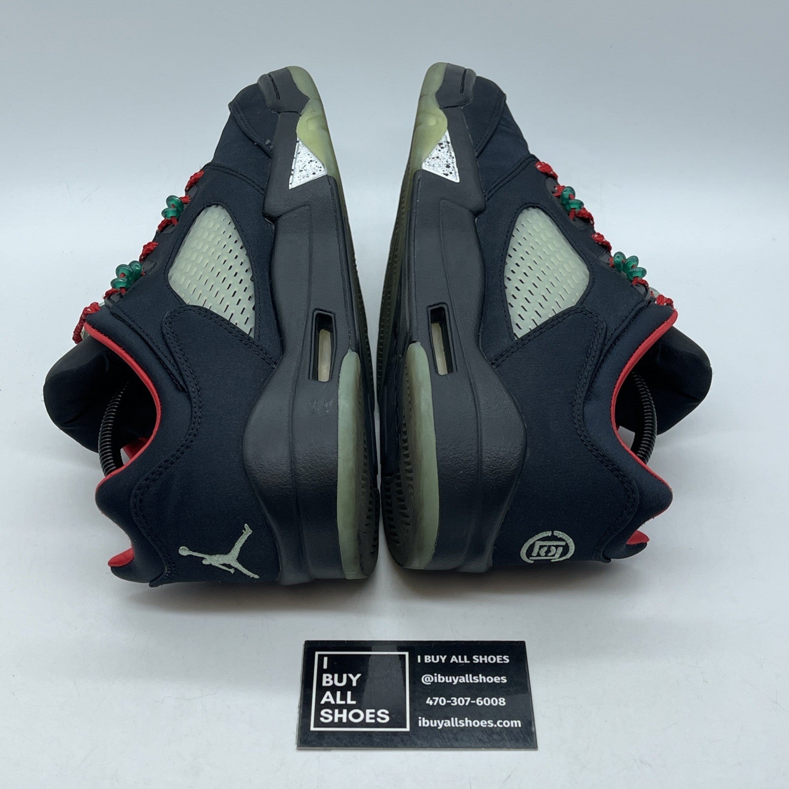 Size 9.5 - Jordan 5 Low x Clot Anthracite Black White Suede (DM4640-036)
