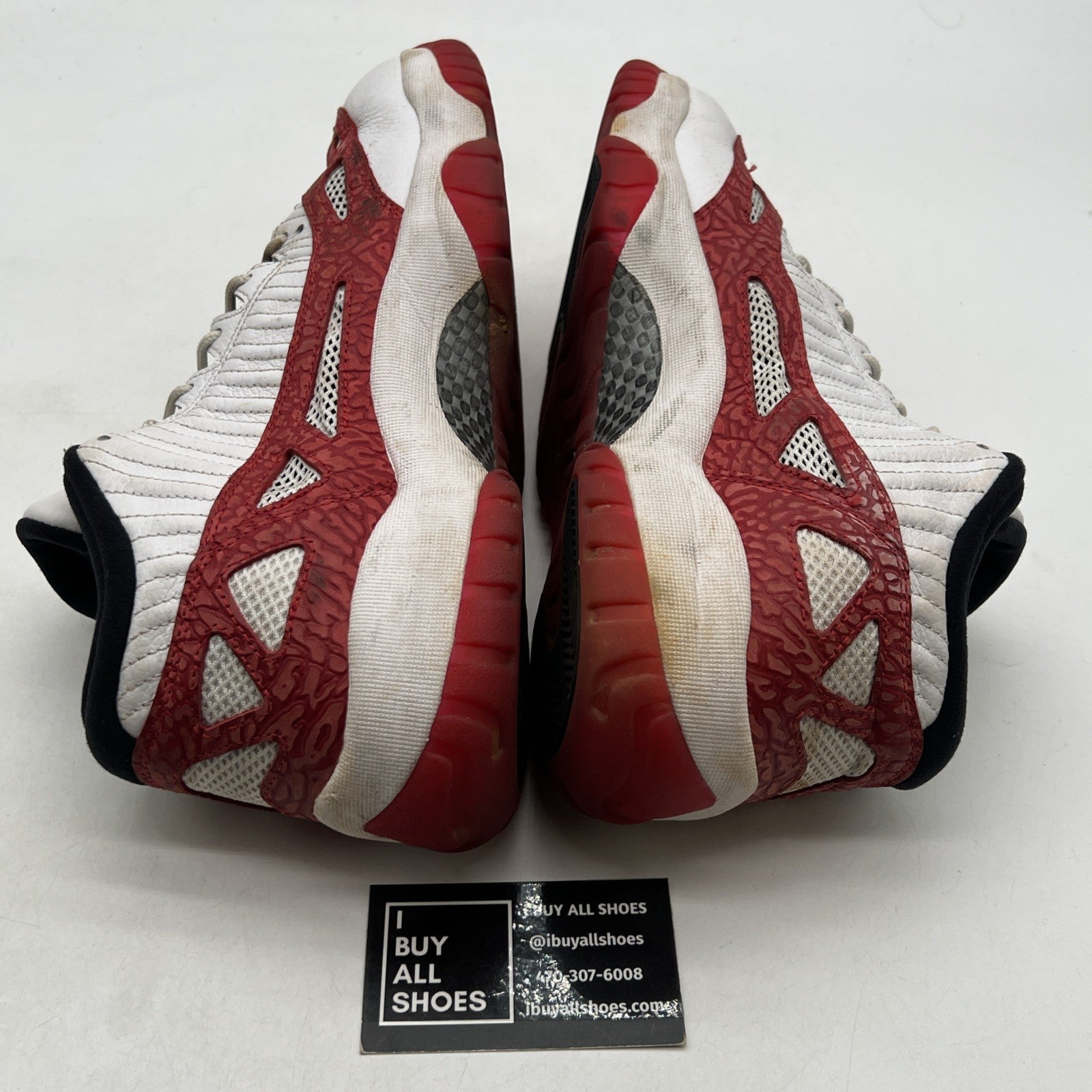 Size 11.5 - Air Jordan 11 Retro IE Low Gym Red (919712-101)