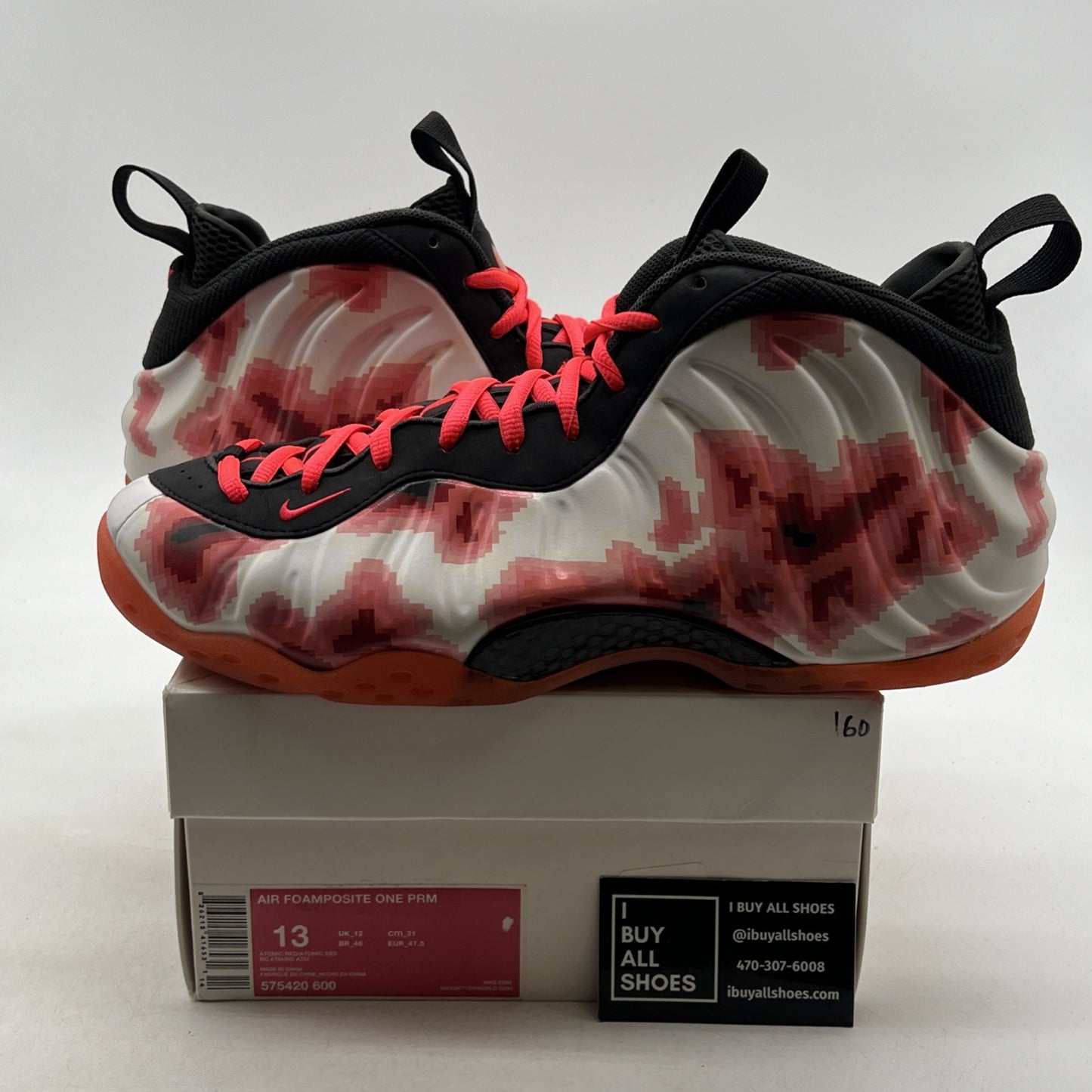 Size 13 - Nike Air Foamposite One Prm Thermal Map (575420-600)