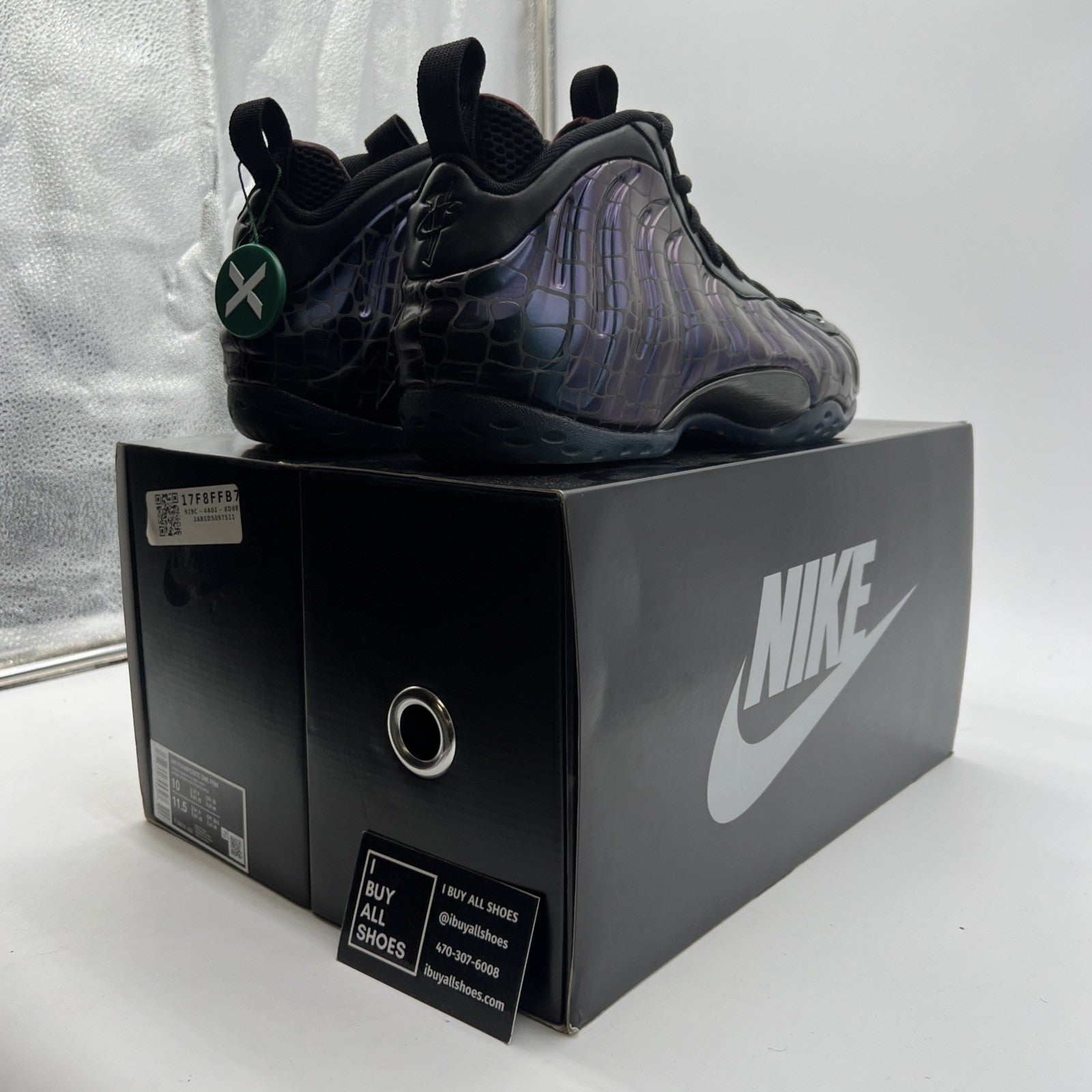 Size 10 - Nike Tekken 8 x Air Foamposite One Premium Kazuya Mishima (FQ9050-400)