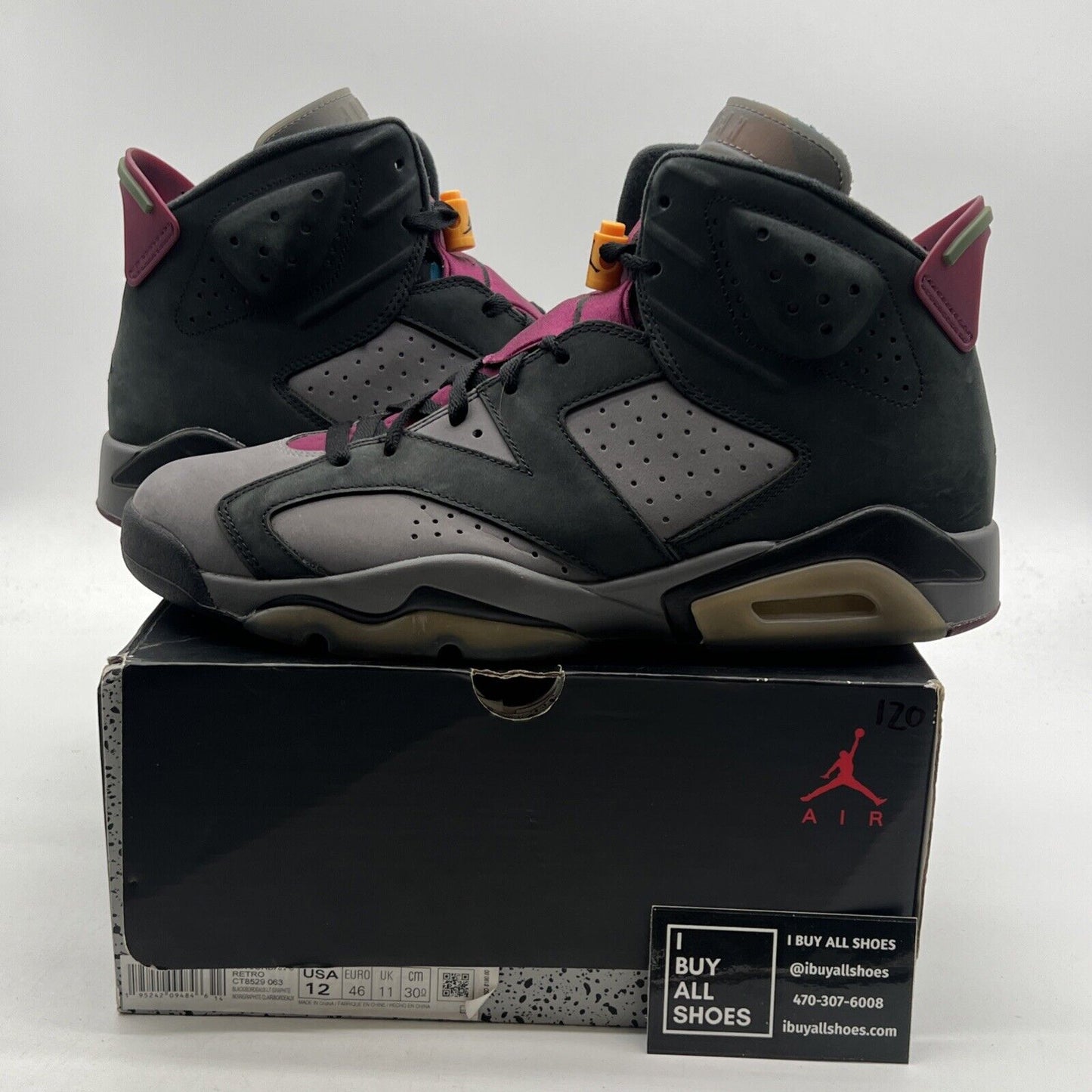 Size 12 - Air Jordan 6 Bordeaux (CT8529-063)