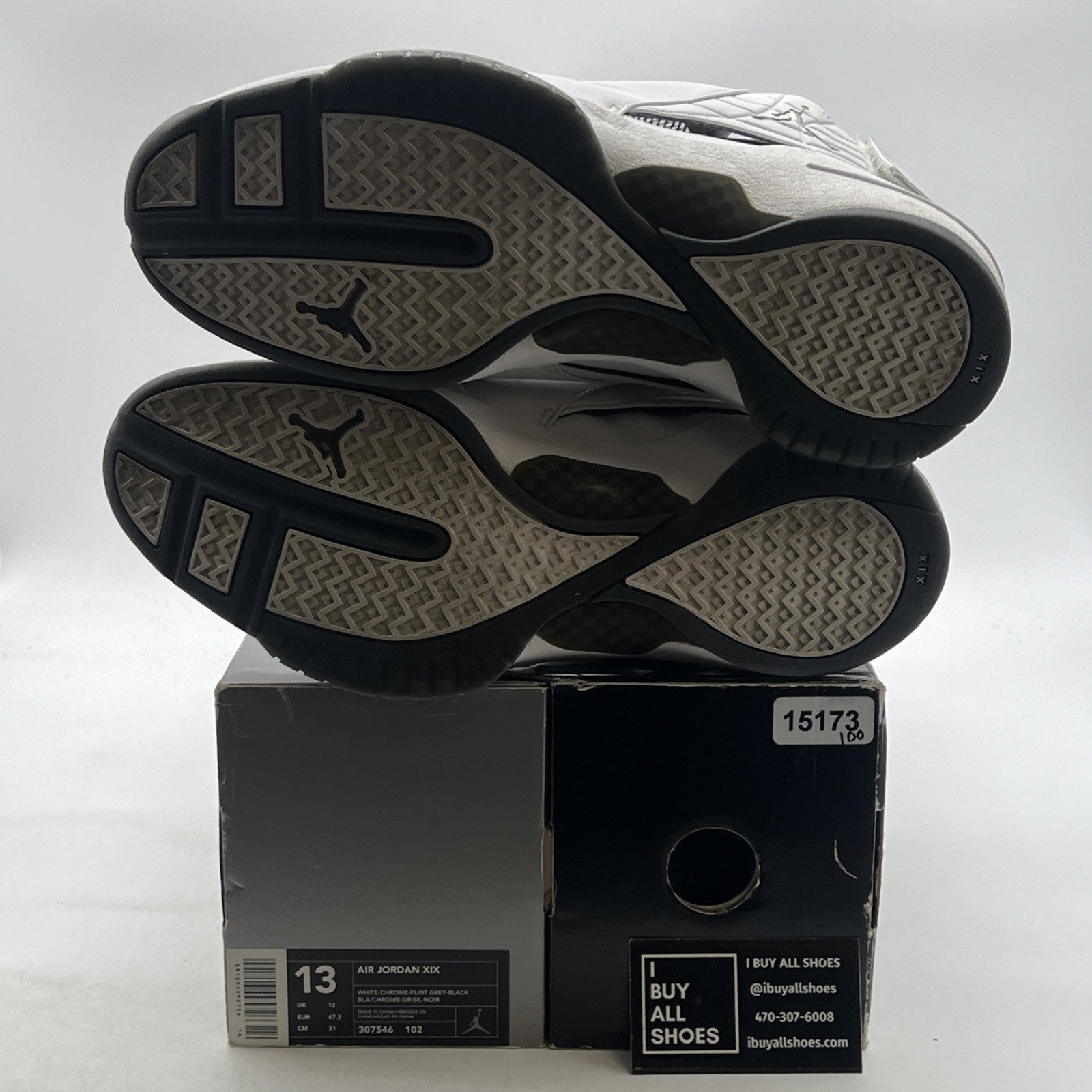 Size 13 - Air Jordan 19 OG 2004 Flint (307546-102)