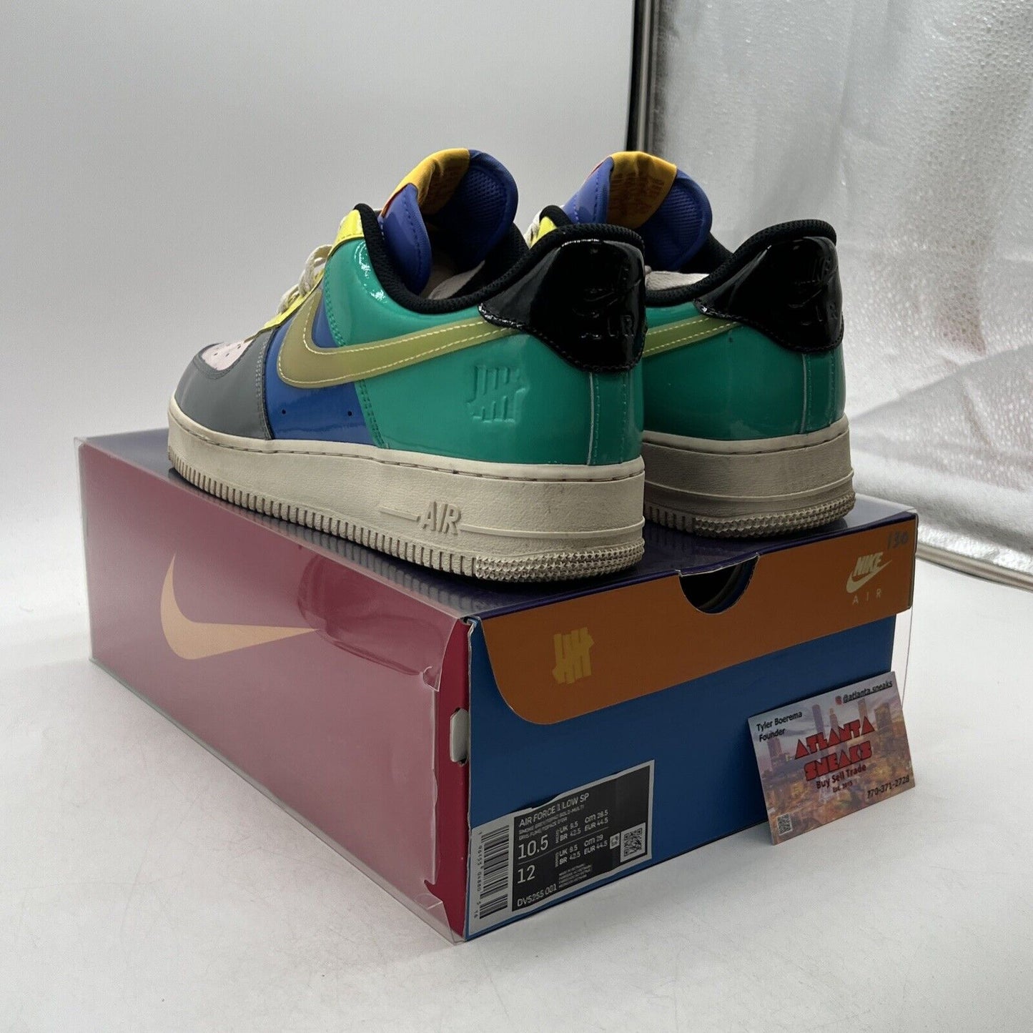 Size 10.5 - Nike Undefeated x Air Force 1 Low Community (DV5255-001)