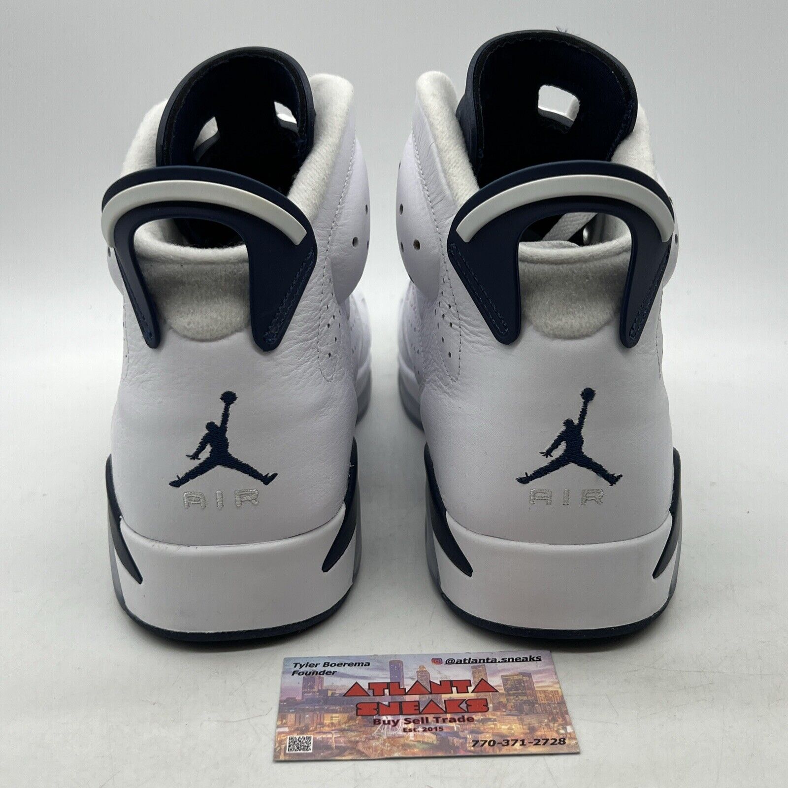 Size 14 - Jordan 6 Retro Midnight Navy White Get Leather (CT8529-141)