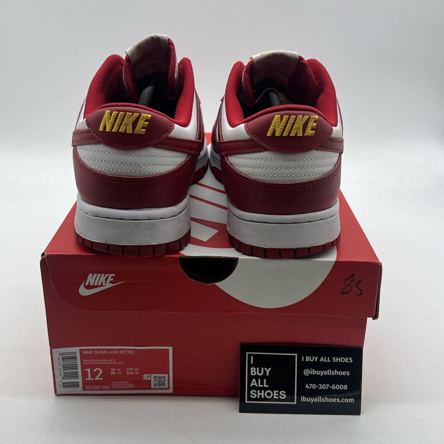 Size 12 - Nike Dunk Low Gym Red (DD1391-602)