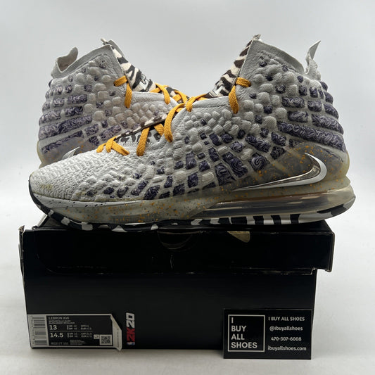 Size 13 -Nike NBA 2K20 x LeBron 17 Gamer Exclusive Bron 2K Playoffs (BQ3177-101)
