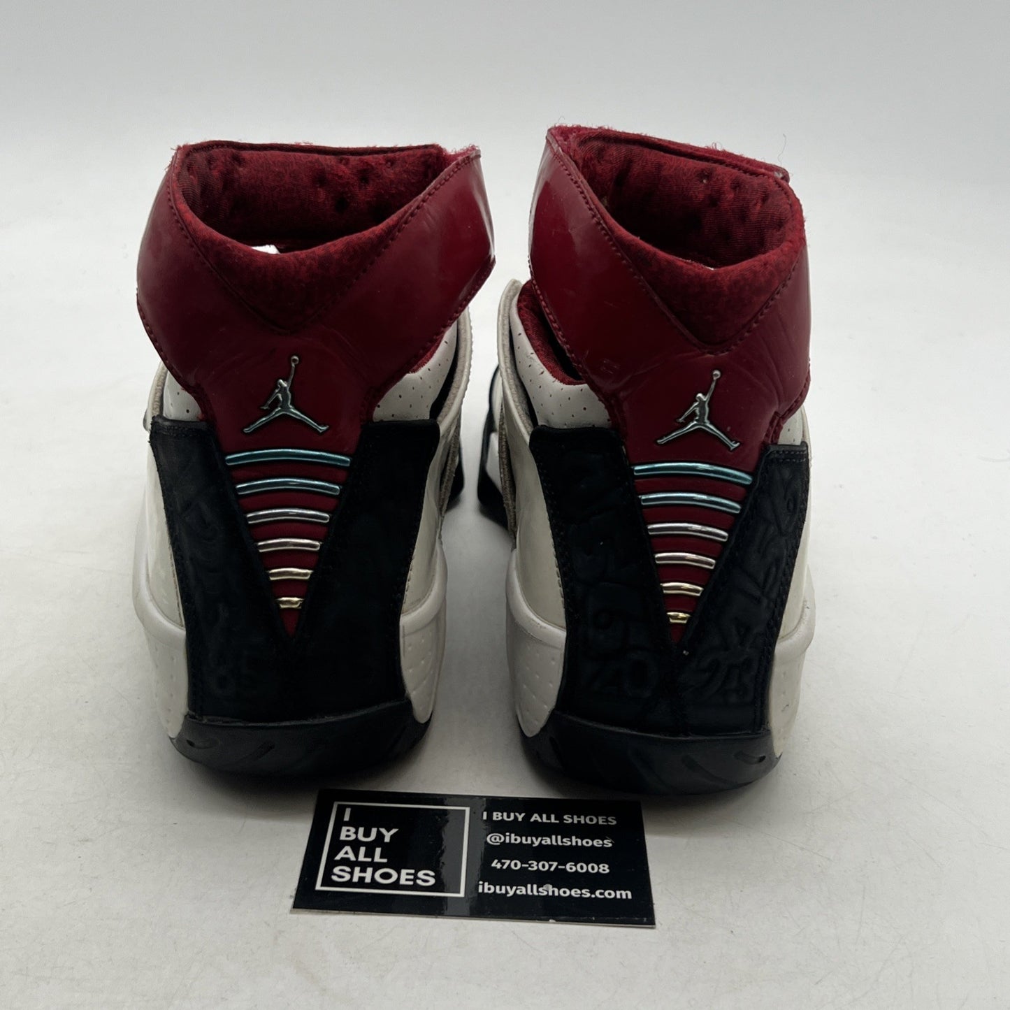 Size 9.5 - Air Jordan 20 OG White Varsity Red (310455-161)