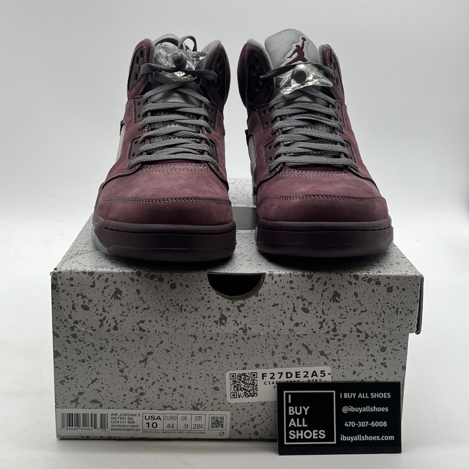 Size 10 - Air Jordan 5 Retro SE 2023 Burgundy (DZ4131-600)