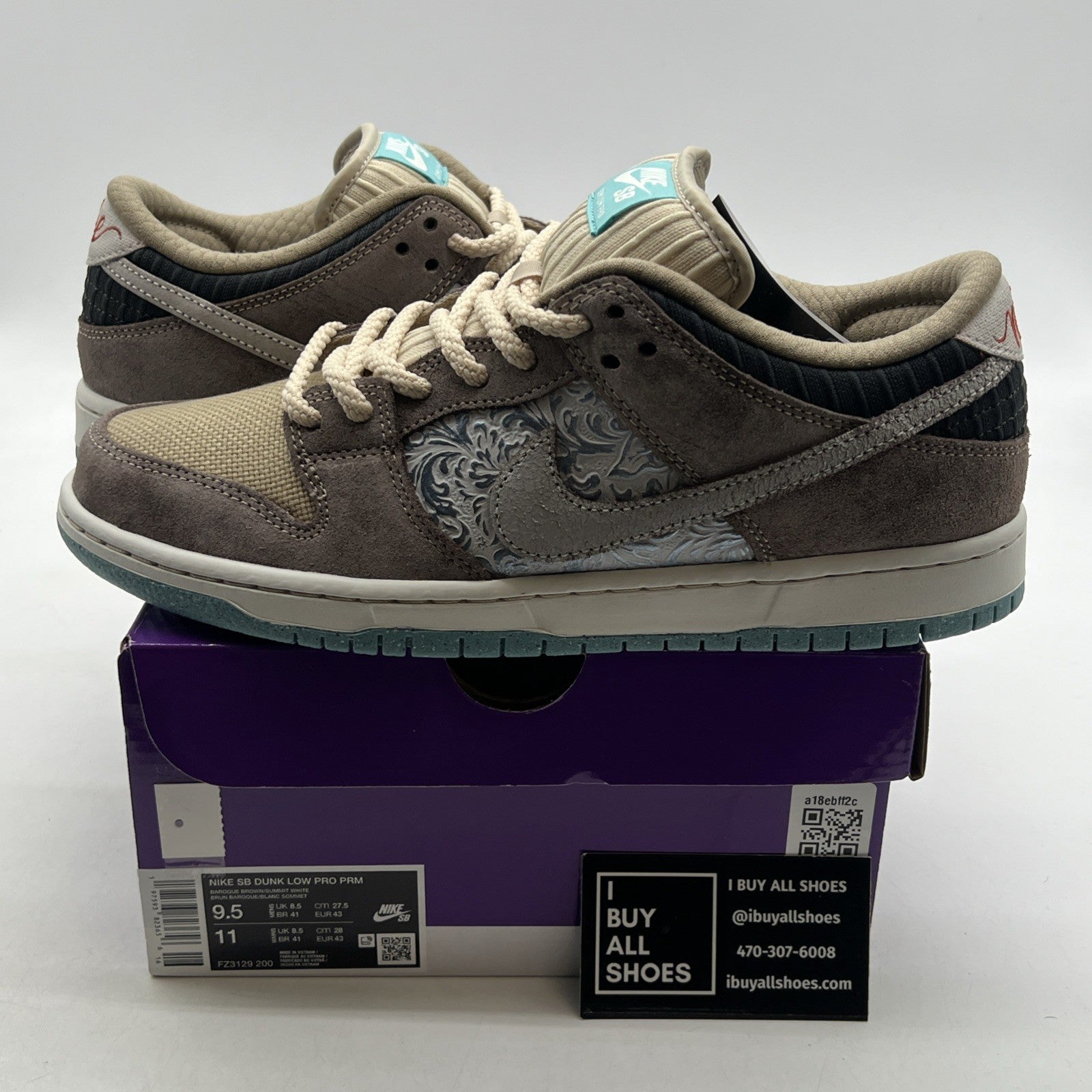 Size 9.5 - Nike Dunk SB Low Big Money Savings (FZ3129-200)