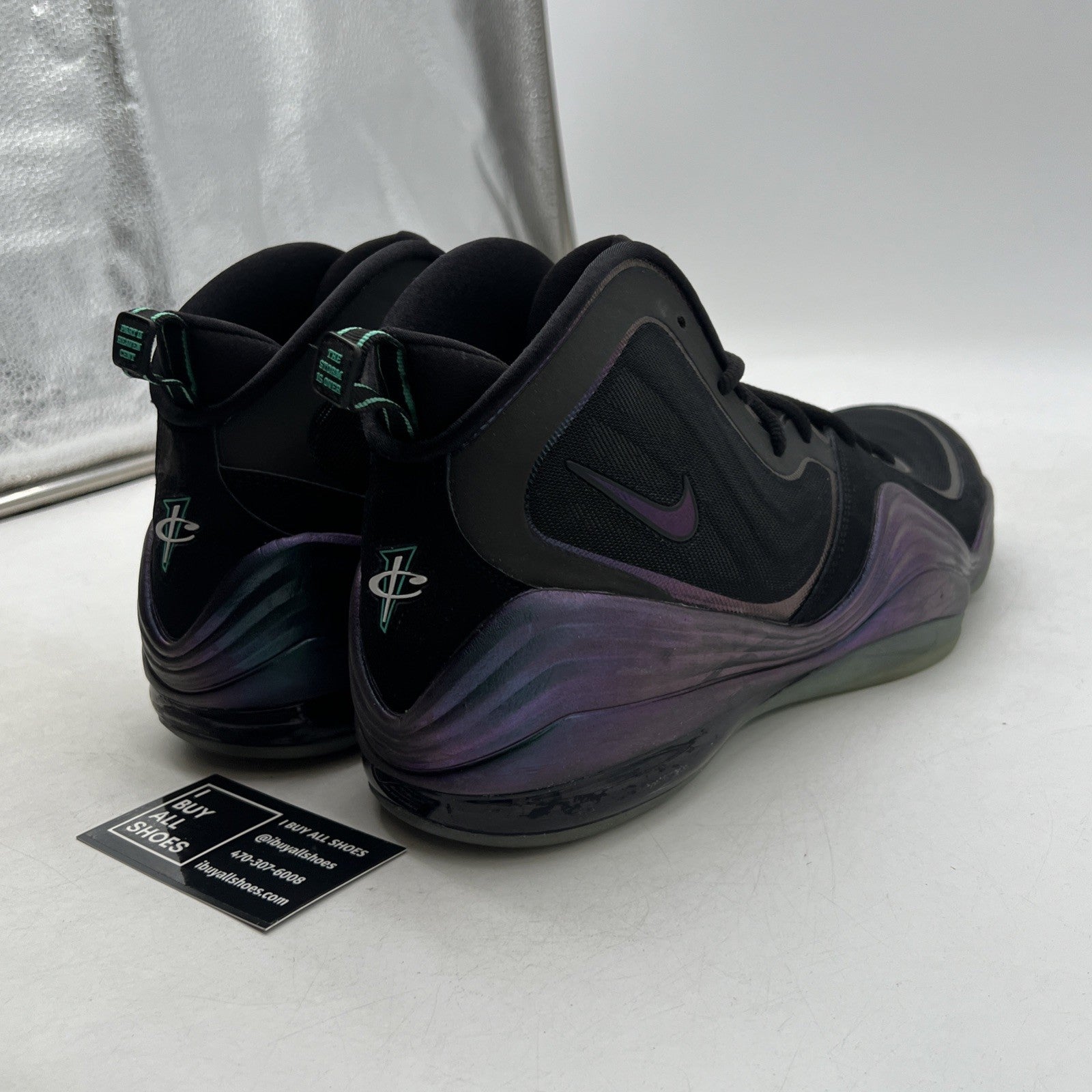 Size 13 - Nike Air Penny 5 Invisibility Cloak (537331-002)