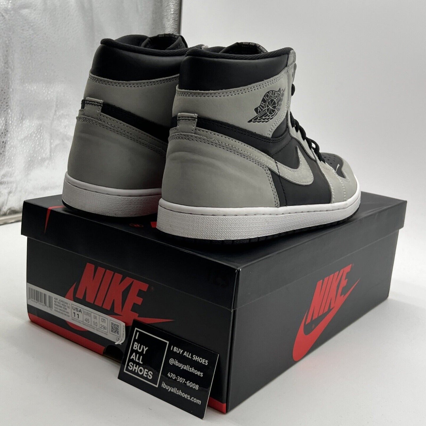 Size 11 - Air Jordan 1 Retro OG High Shadow 2.0 (555088-035)