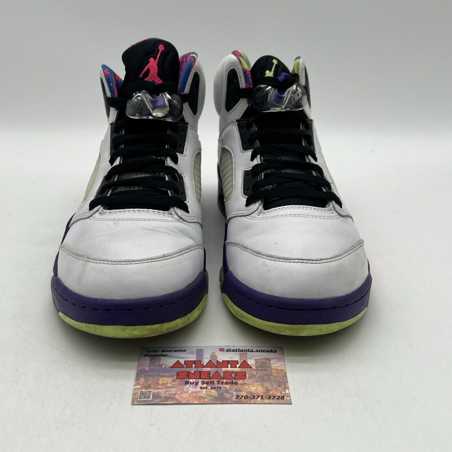 Size 11 - Jordan 5 Retro Alternate Bel-Air 2020 Black White Leather (DB3335-100)