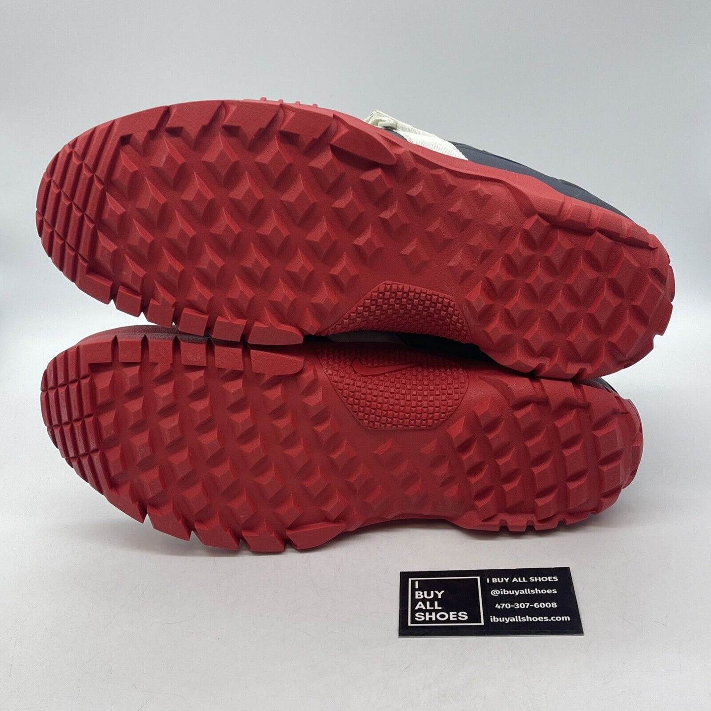 Size 11.5 - Nike X SFB Mountain/Undercover Boots Blue Red suede (BV4580 400)