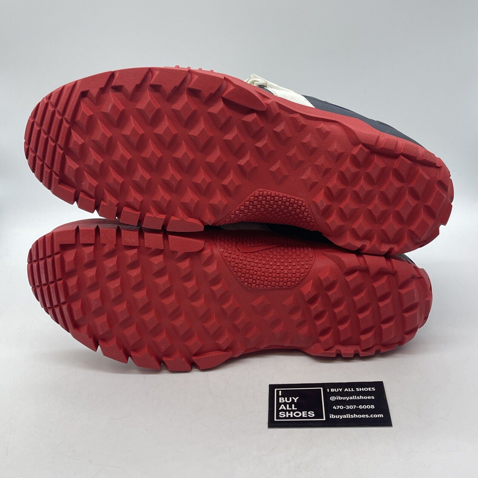 Size 11.5 - Nike X SFB Mountain/Undercover Boots Blue Red suede (BV4580 400)