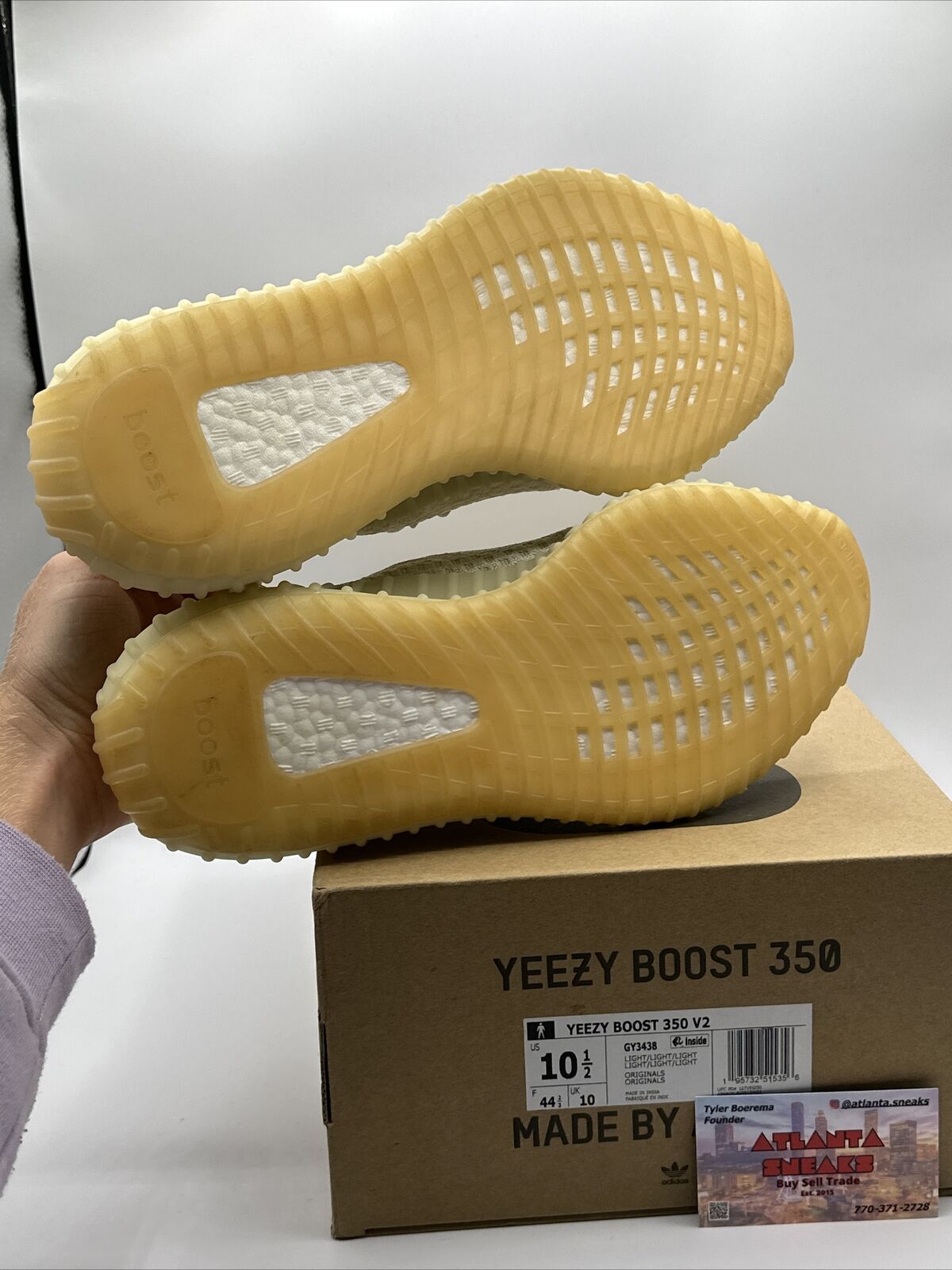 Size 10.5 - Yeezy Boost 350 V2 Light