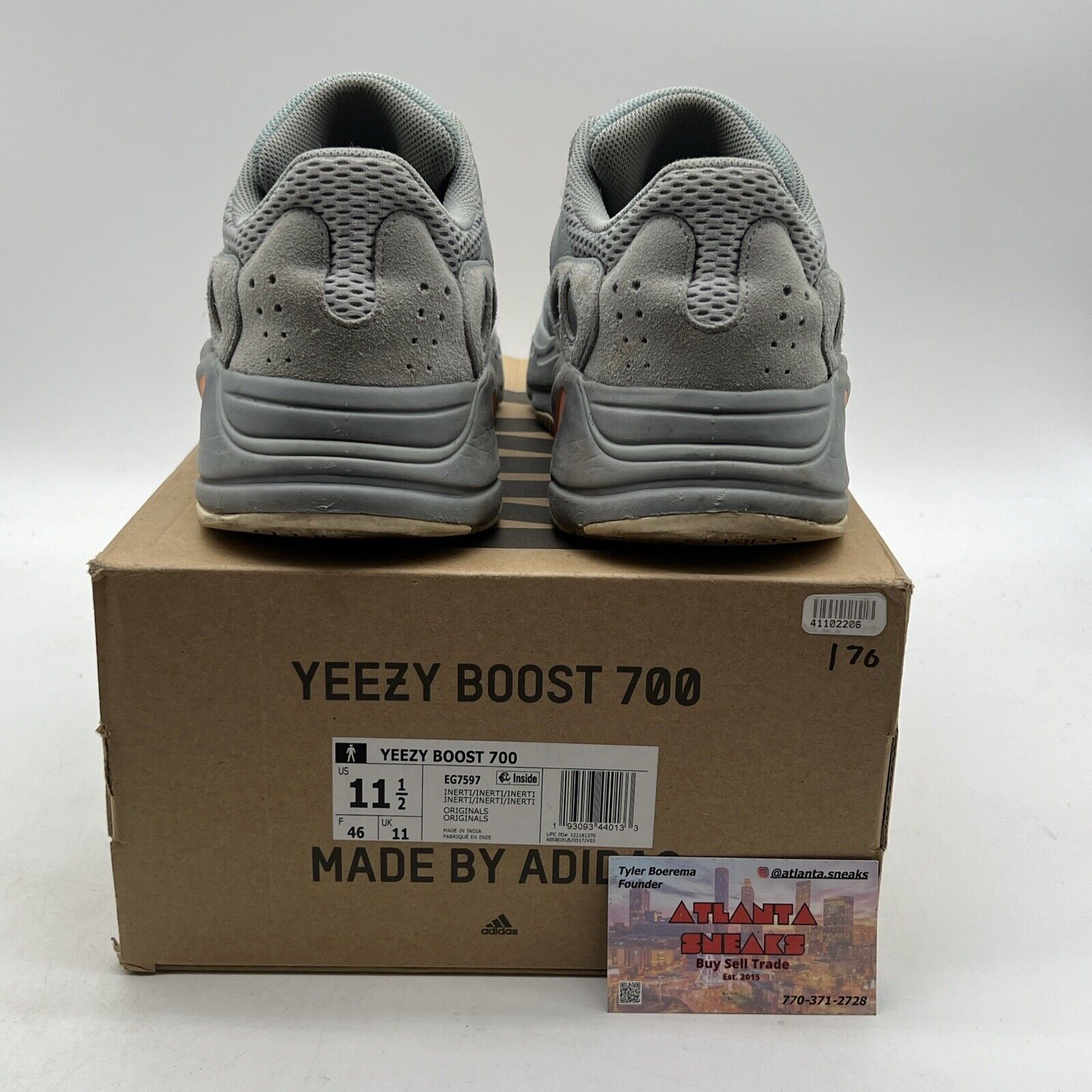 Size 11.5 - adidas Yeezy Boost 700 V1 Inertia (EG7597)