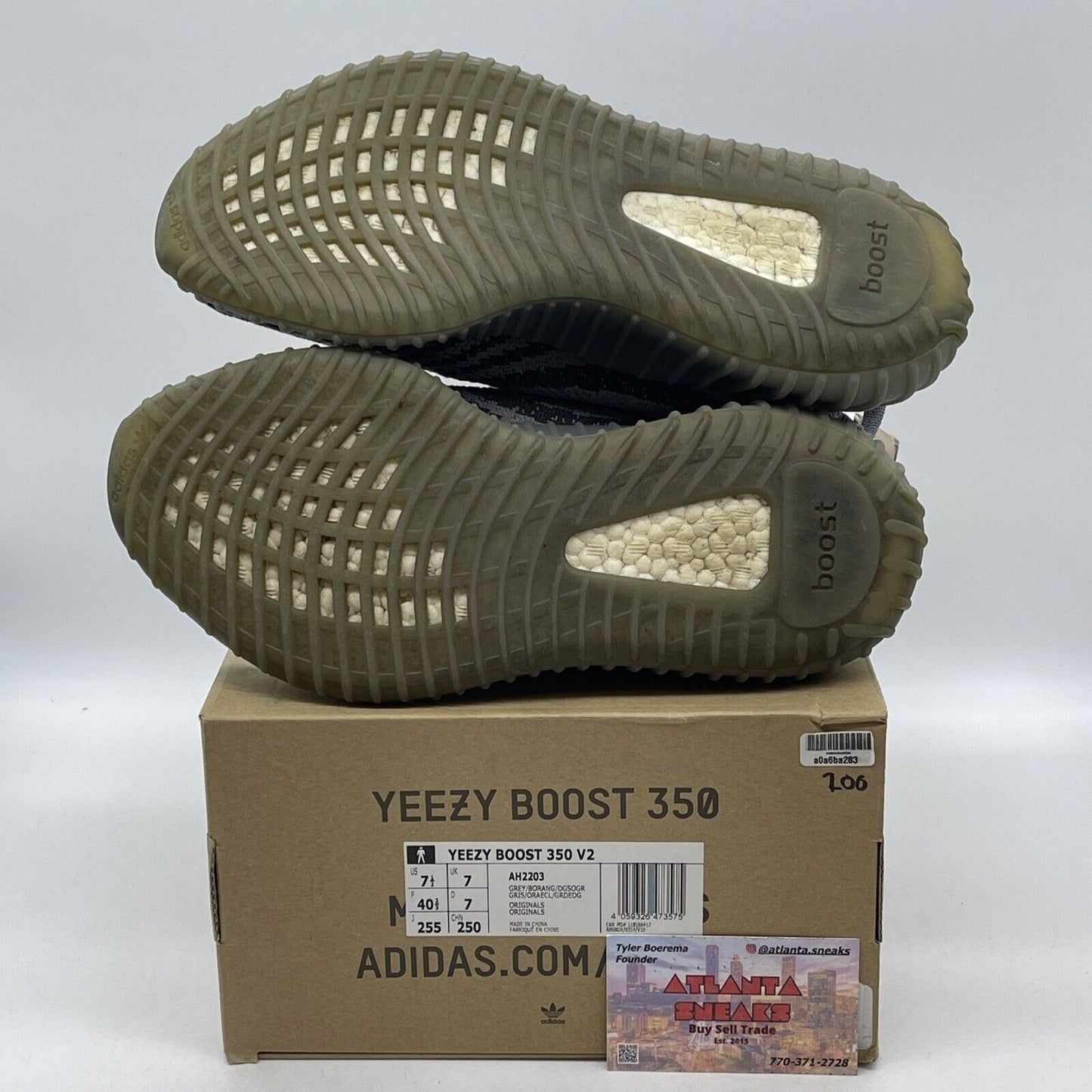 Size 7.5 - adidas Yeezy Boost 350 V2 Low Beluga 2.0 Grey Red Suede (AH2203)