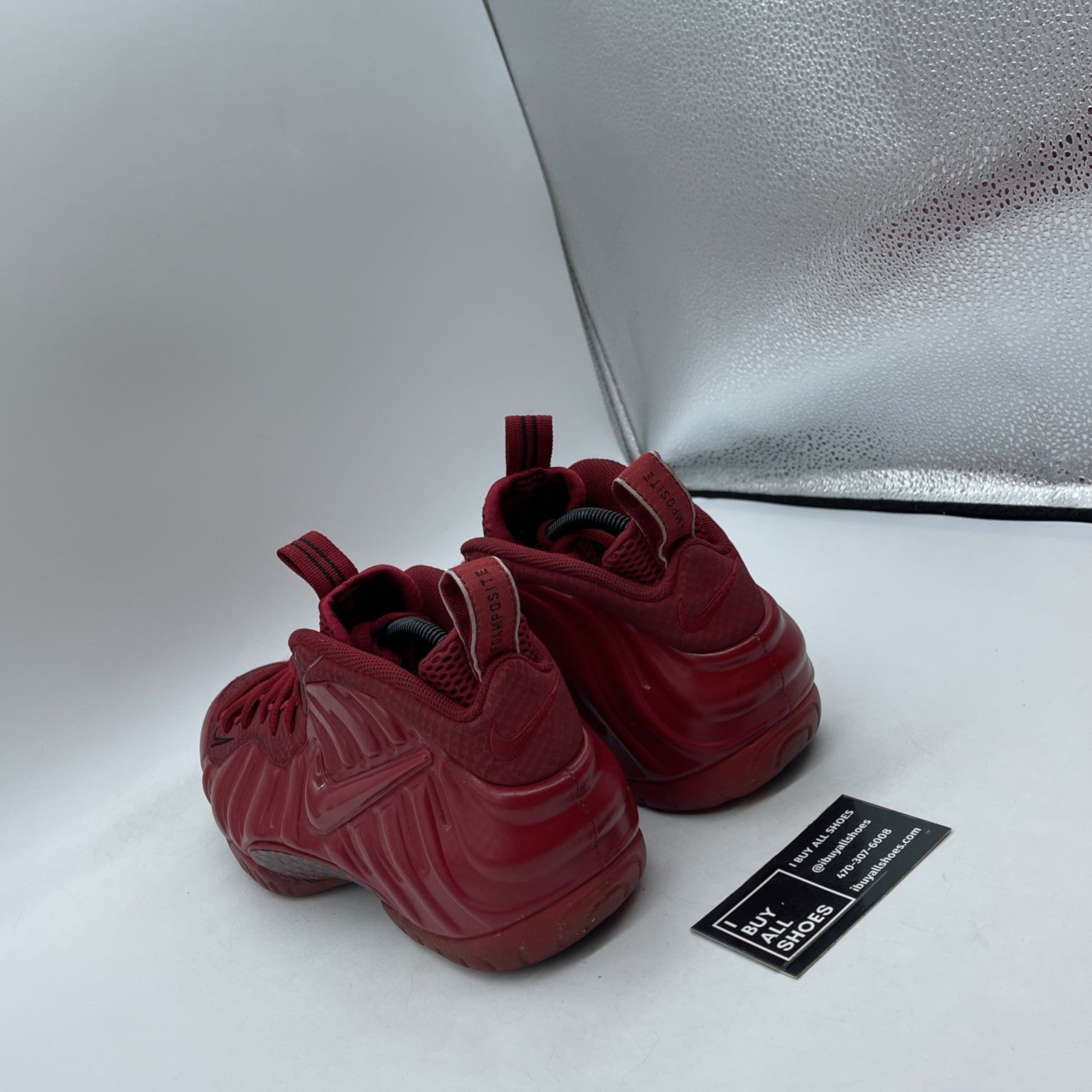 Size 9 - Nike Air Foamposite Pro Gym Red (624041-608)