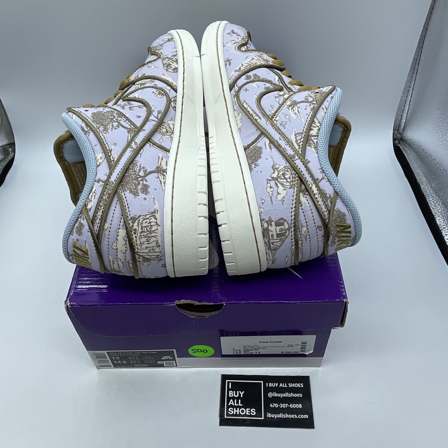 Size 13 - Nike Dunk Premium SB Low City of Style Pack (FN5880-001)