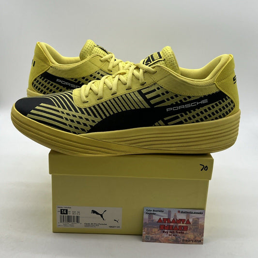 Size 14 - PUMA Porsche Legacy x Clyde All-Pro Celandine (195371-01)