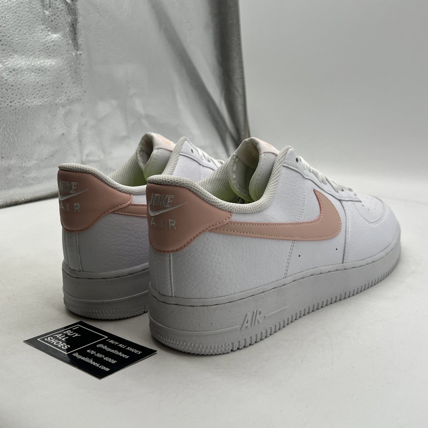 Size 15.5 - Nike Air Force 1 '07 Next Nature Fossil Rose W (DN1430-106)